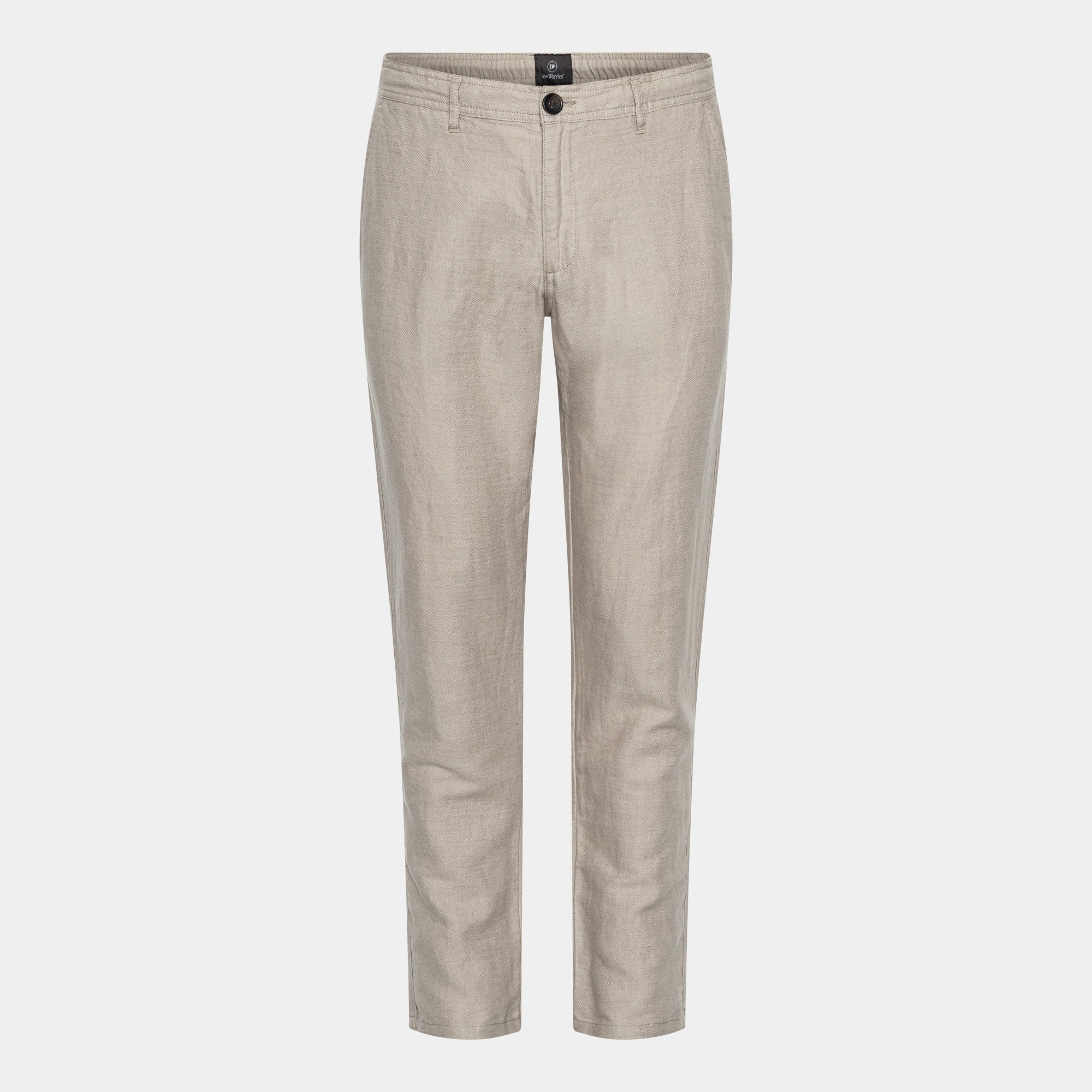 Sand Linen Blend Pants
