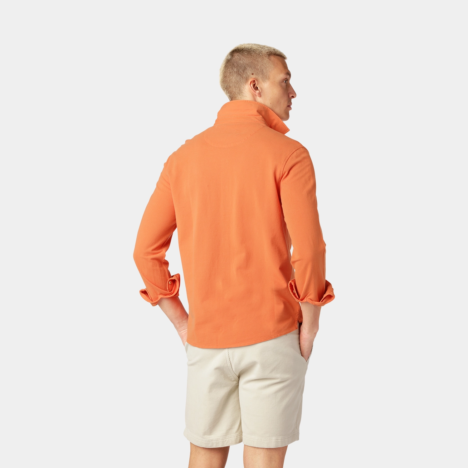 Orange Pikéskjorta