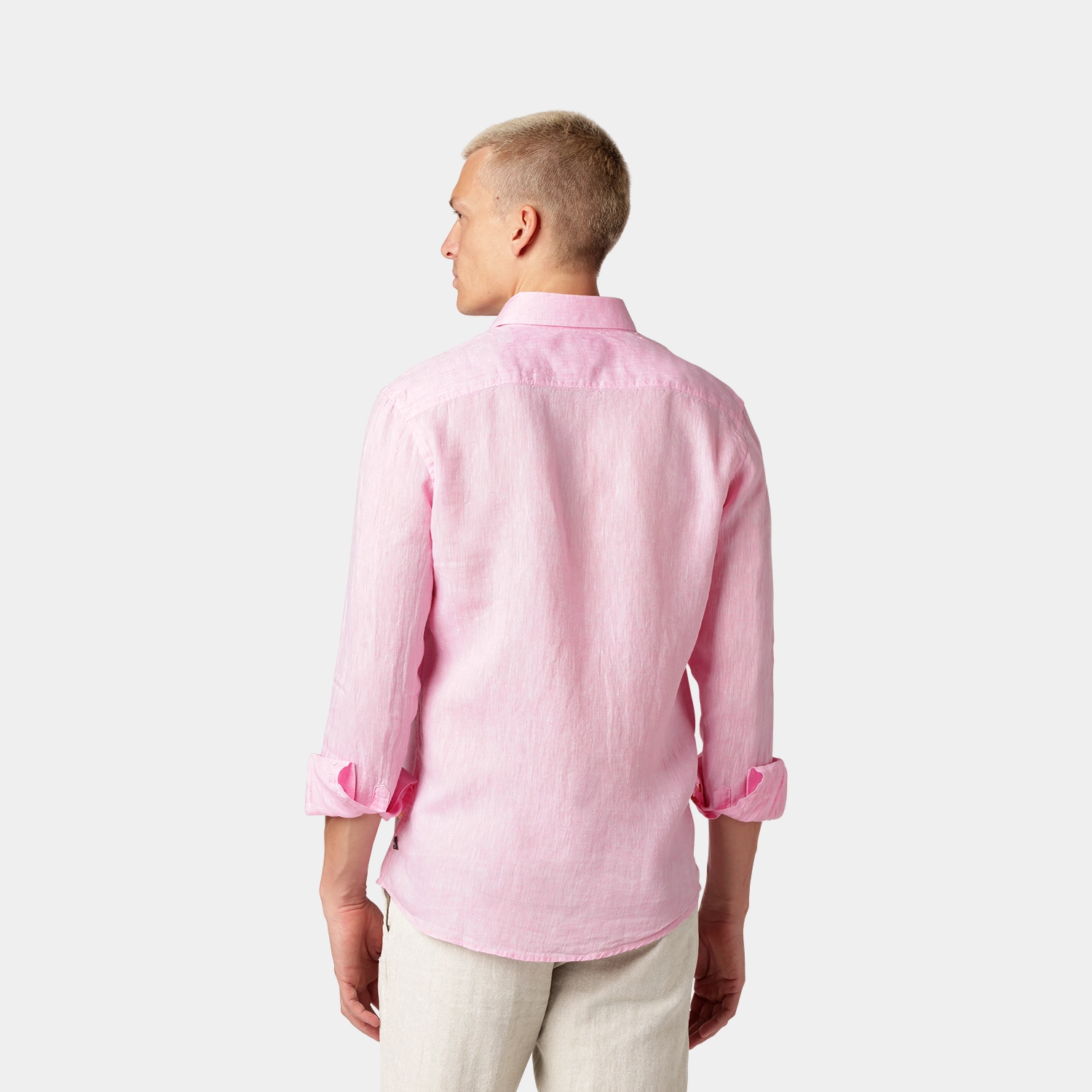 Pink Linen Shirt