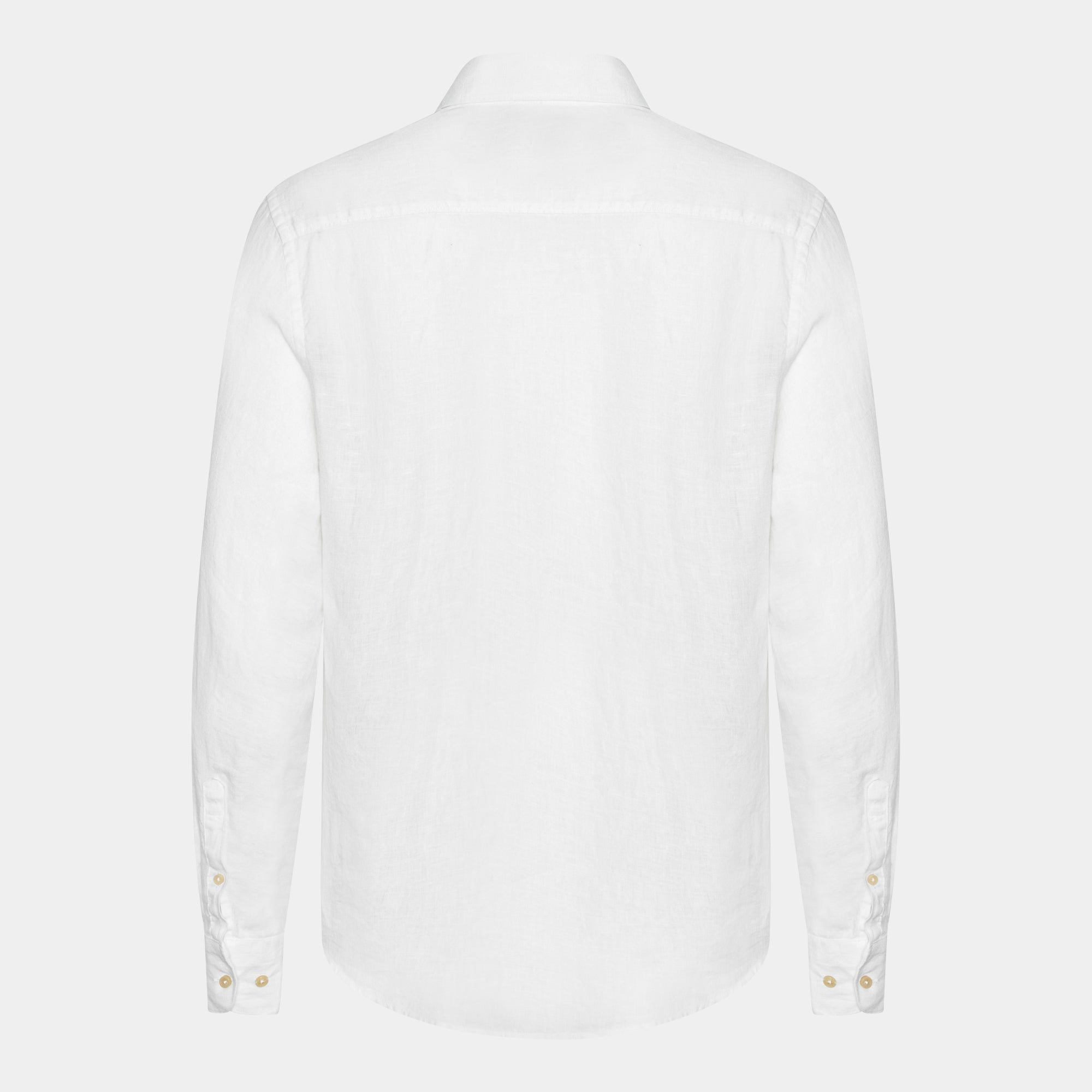 Off-White Linen Shirt – 100% Linen