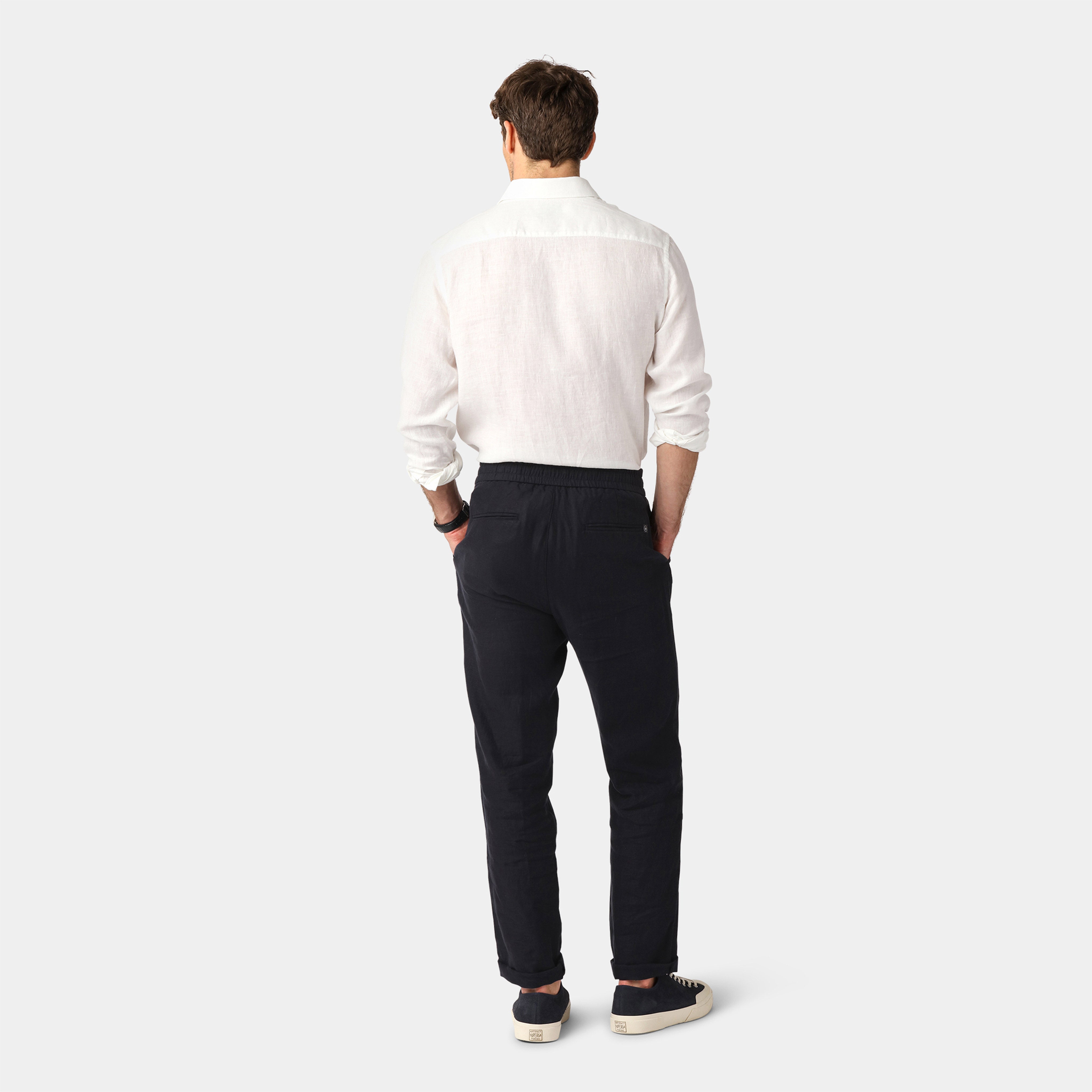 Off-White Linen Shirt – 100% Linen