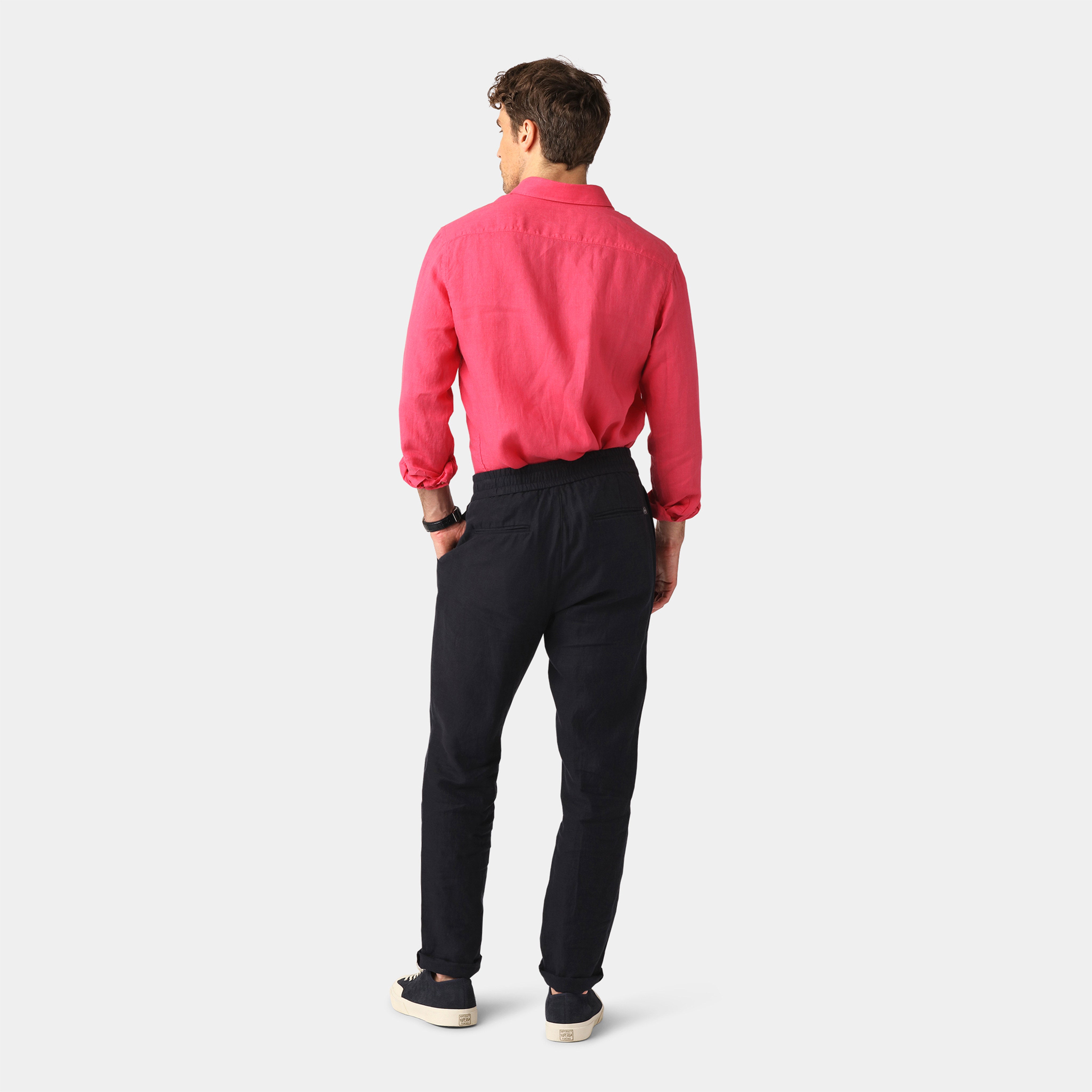 Grape Linen Shirt – 100% Linen