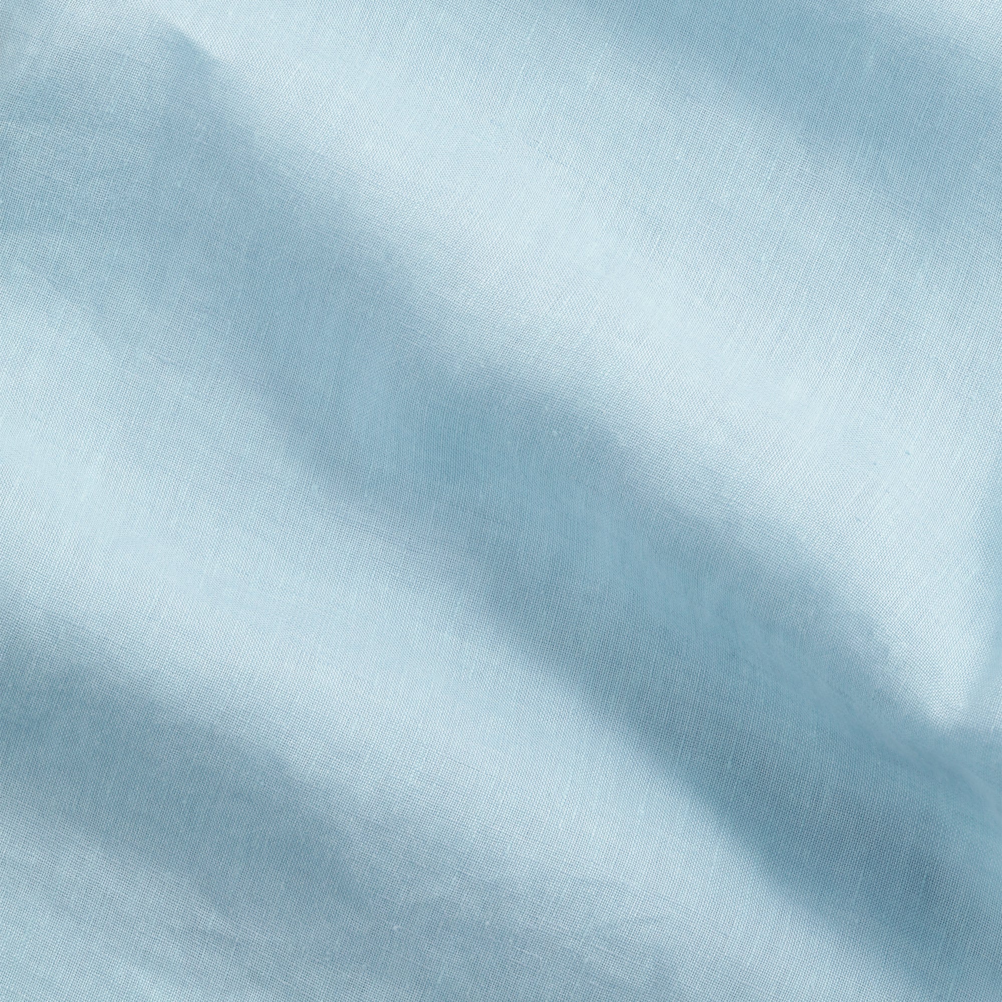 Aqua Blue Linen Shirt – 100% Linen