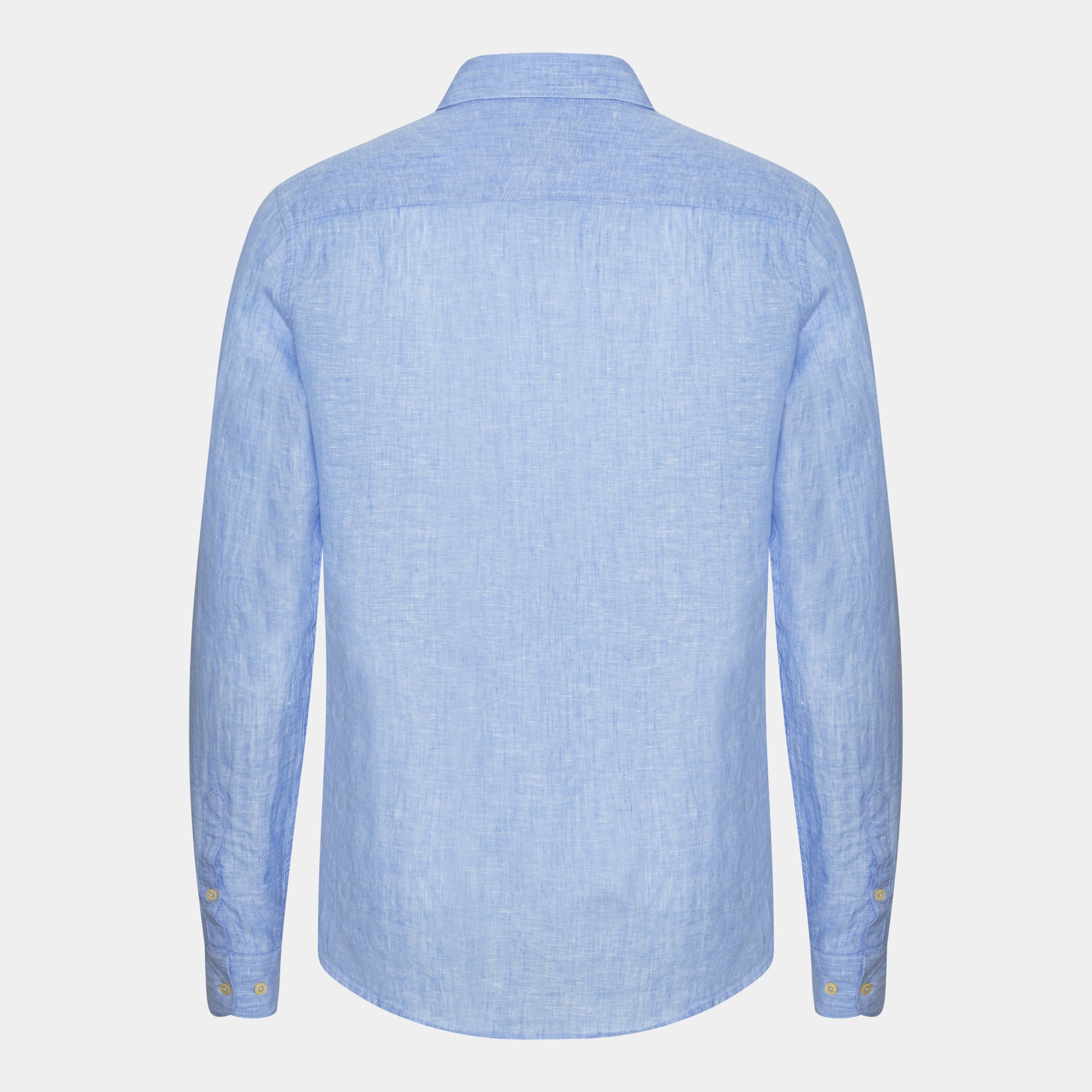 New Light Blue Linen Shirt – 100% Linen