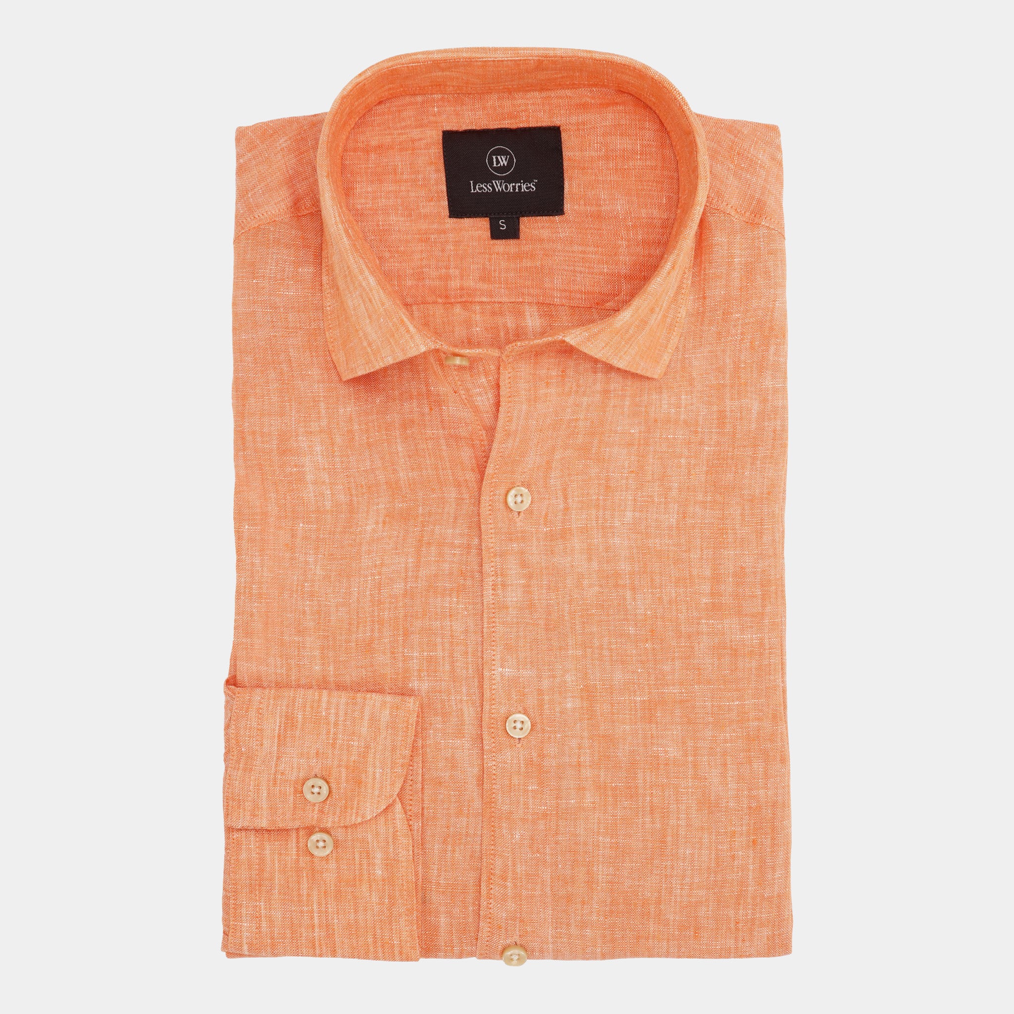 Apricot Linen Shirt