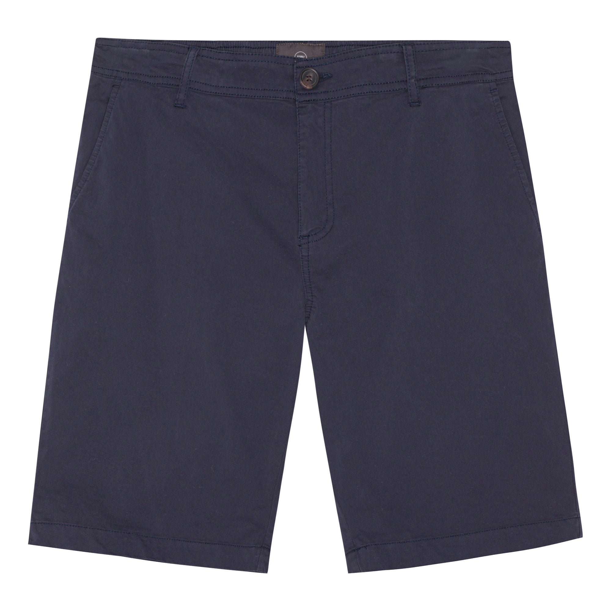 Marinblå Twill-shorts