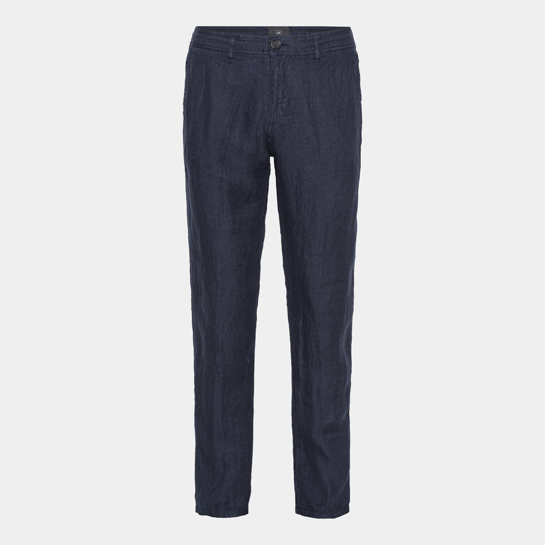Navy Linen Pants