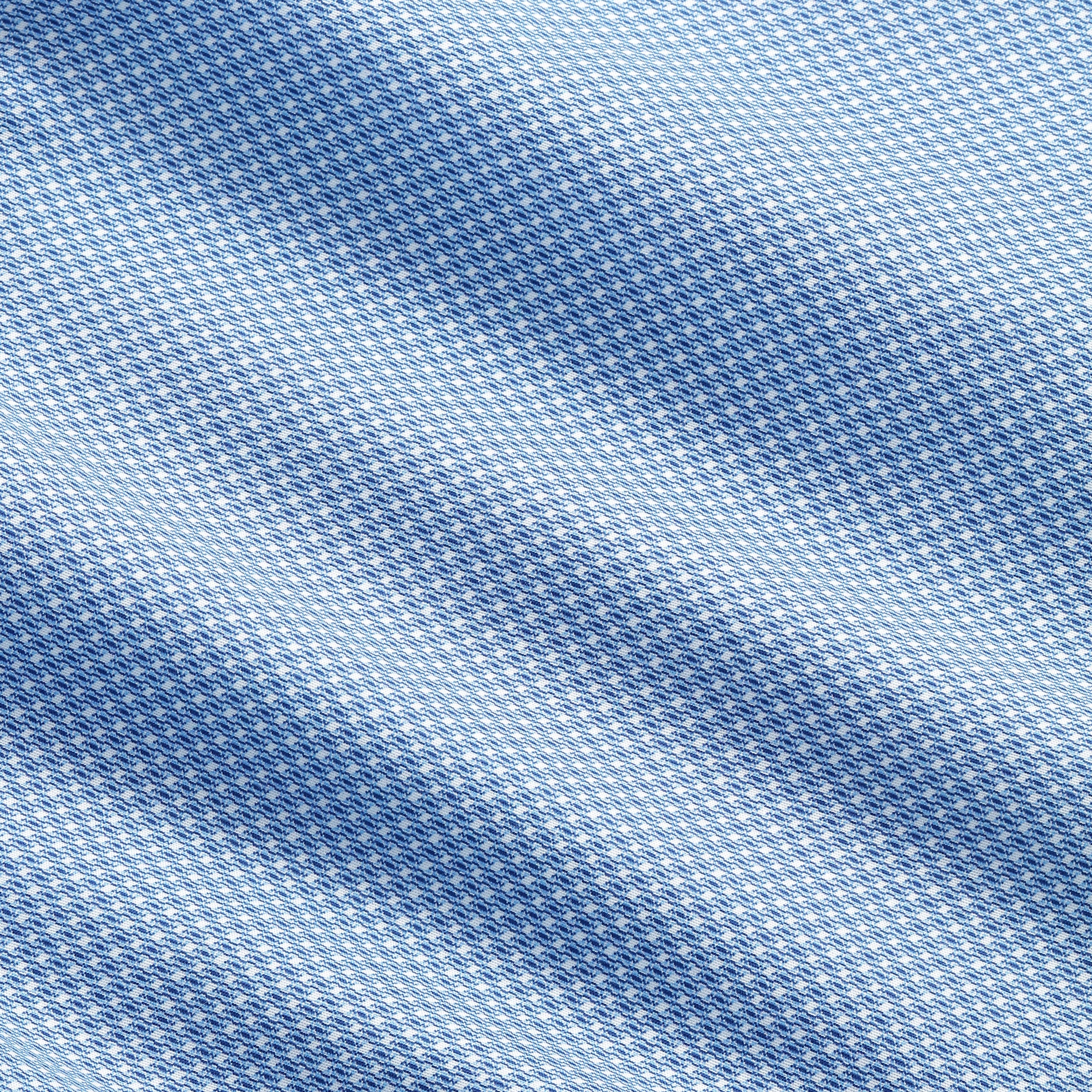 Herrskjorta Blå – Graphic Print