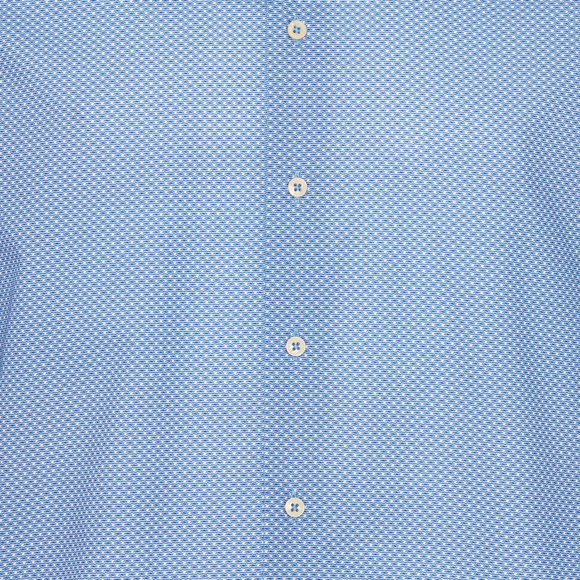 Herrskjorta Blå – Graphic Print