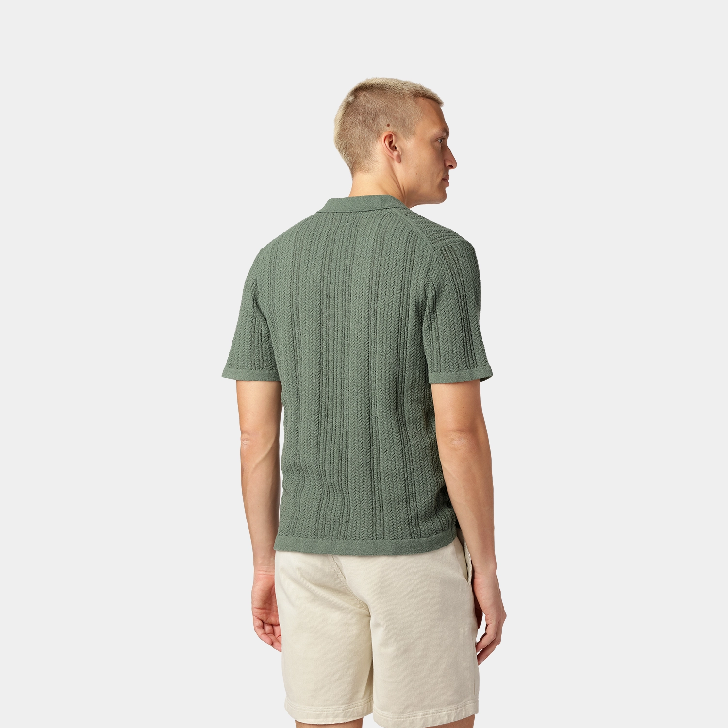 Green Knitted Cardigan