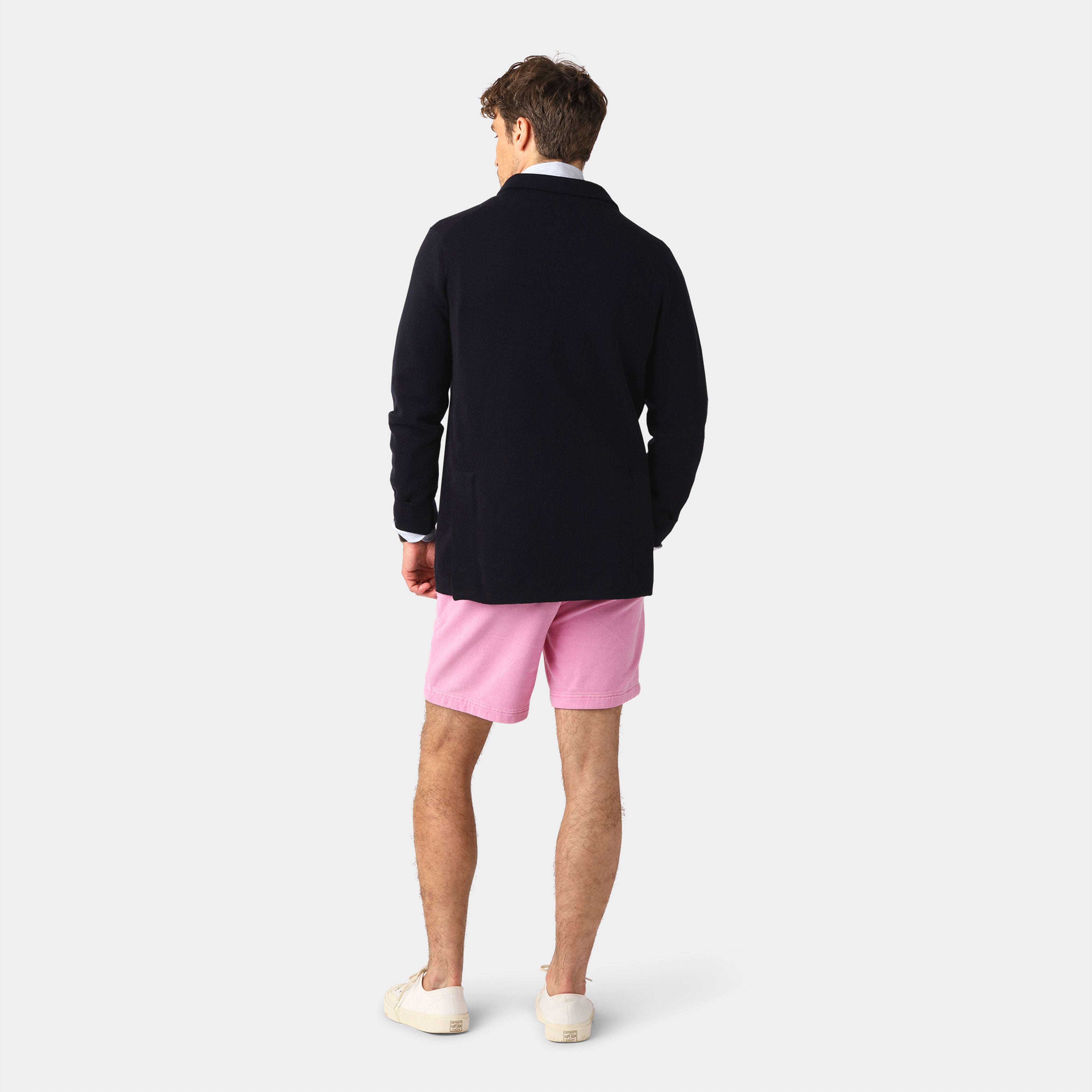 Pink Corduroy Shorts