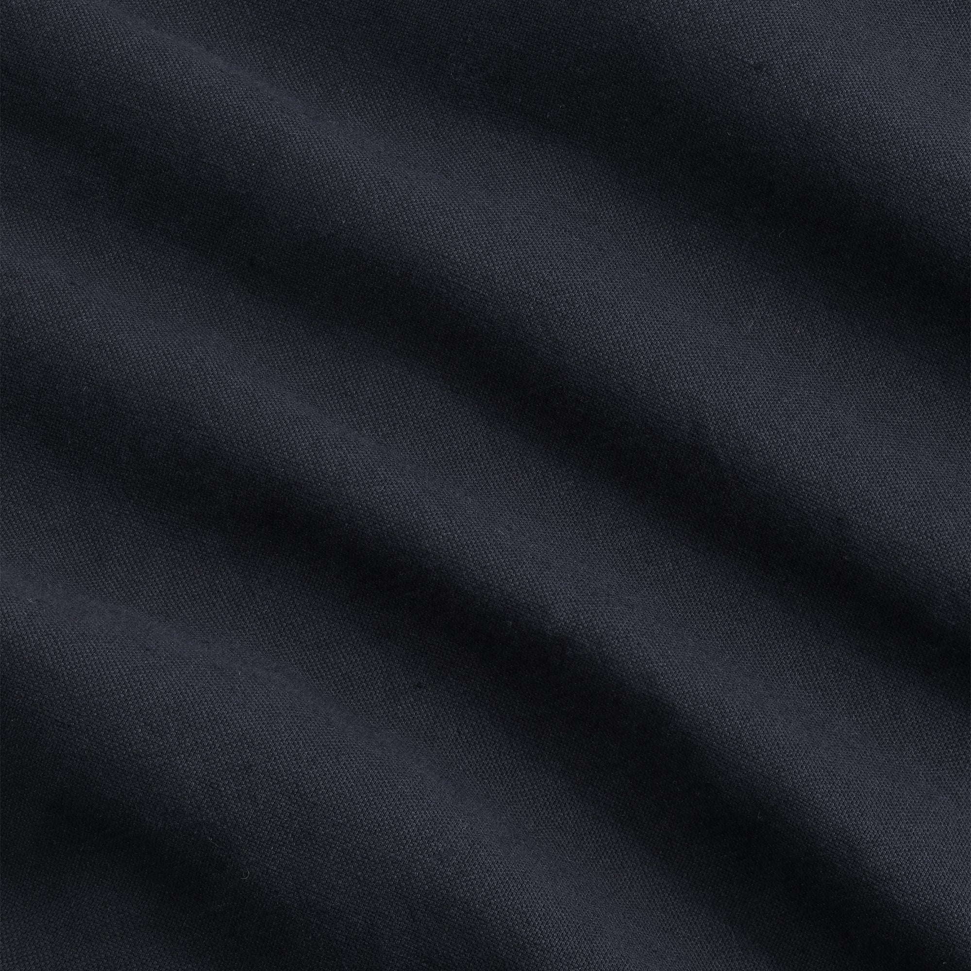 Navy Safari Linen Shirt - 100% Linen