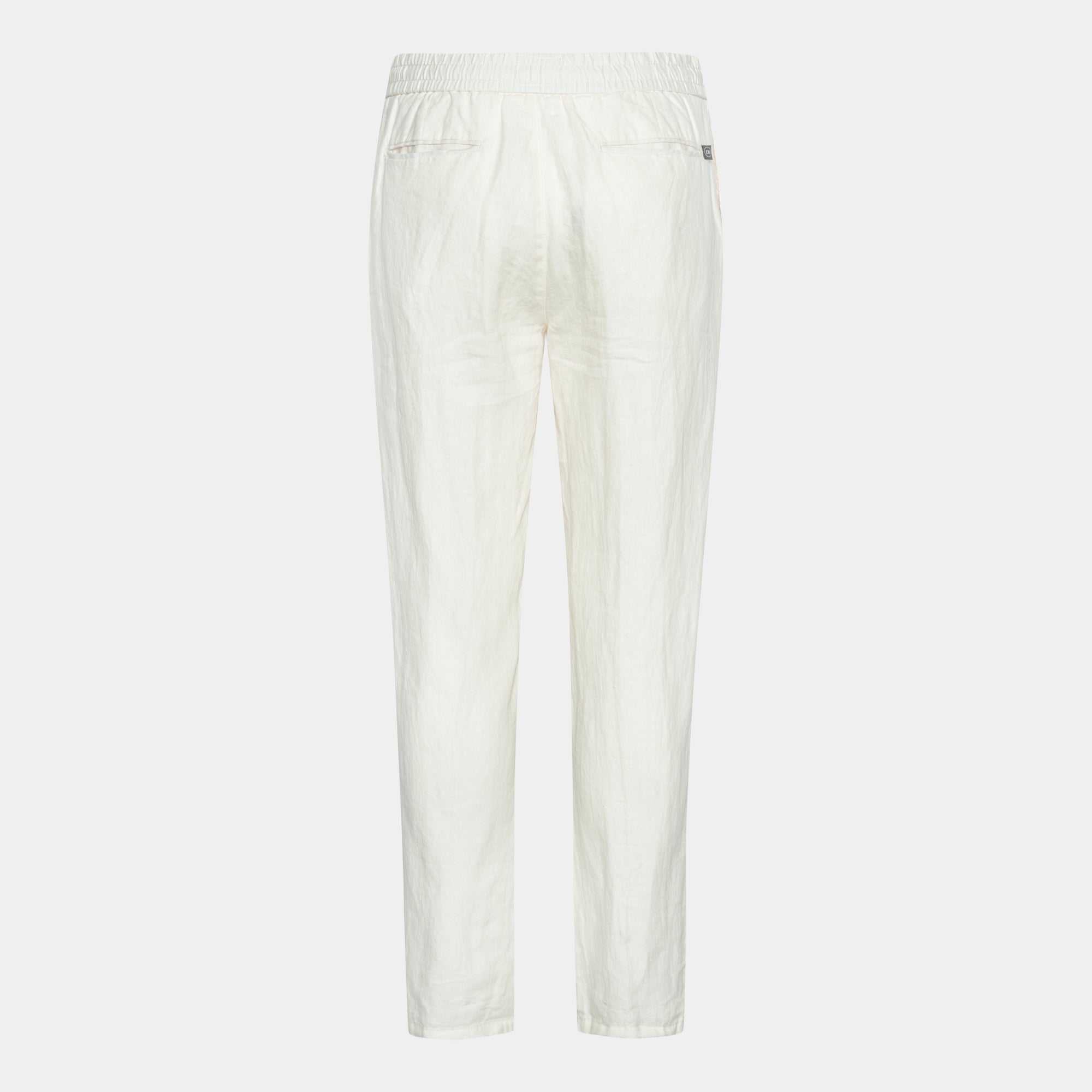 Off-white Linen Trousers - 100% Linen