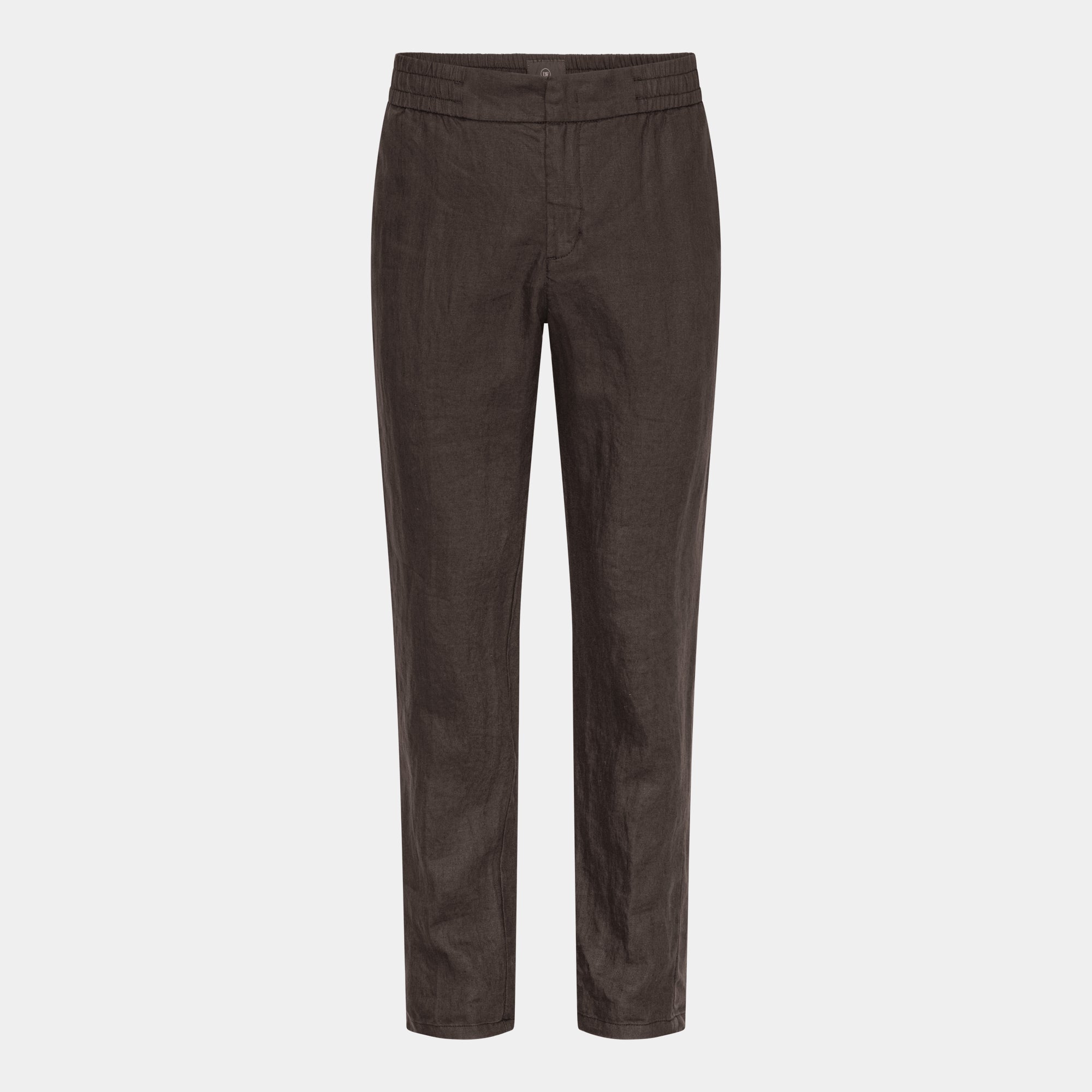 Brown Linen Trousers - 100% Linen