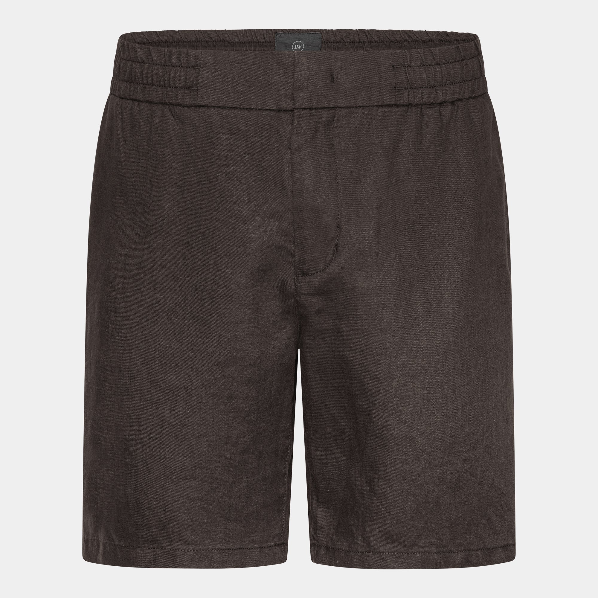 Brown Linen Shorts - 100% Linen