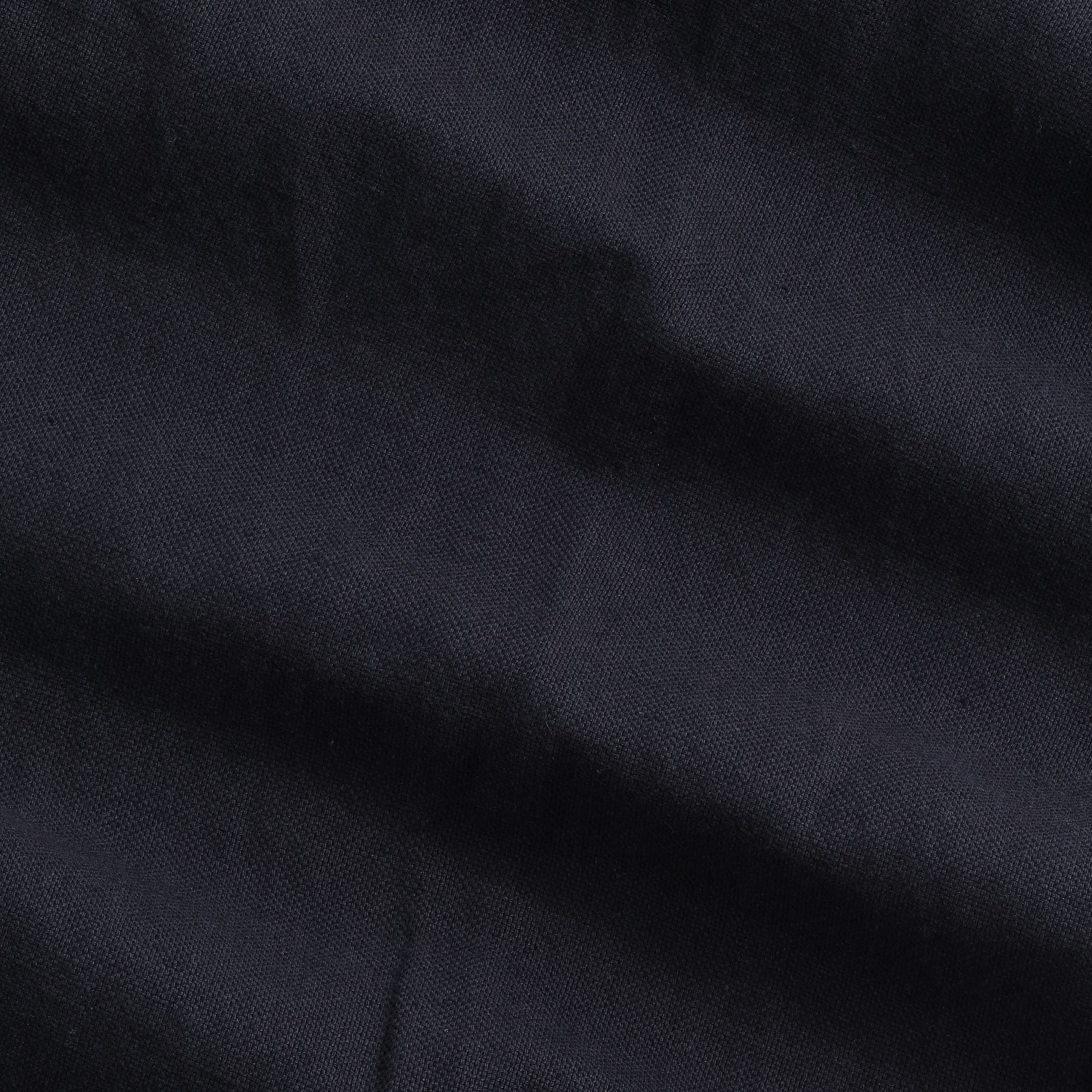 Navy Linen Blend Pants