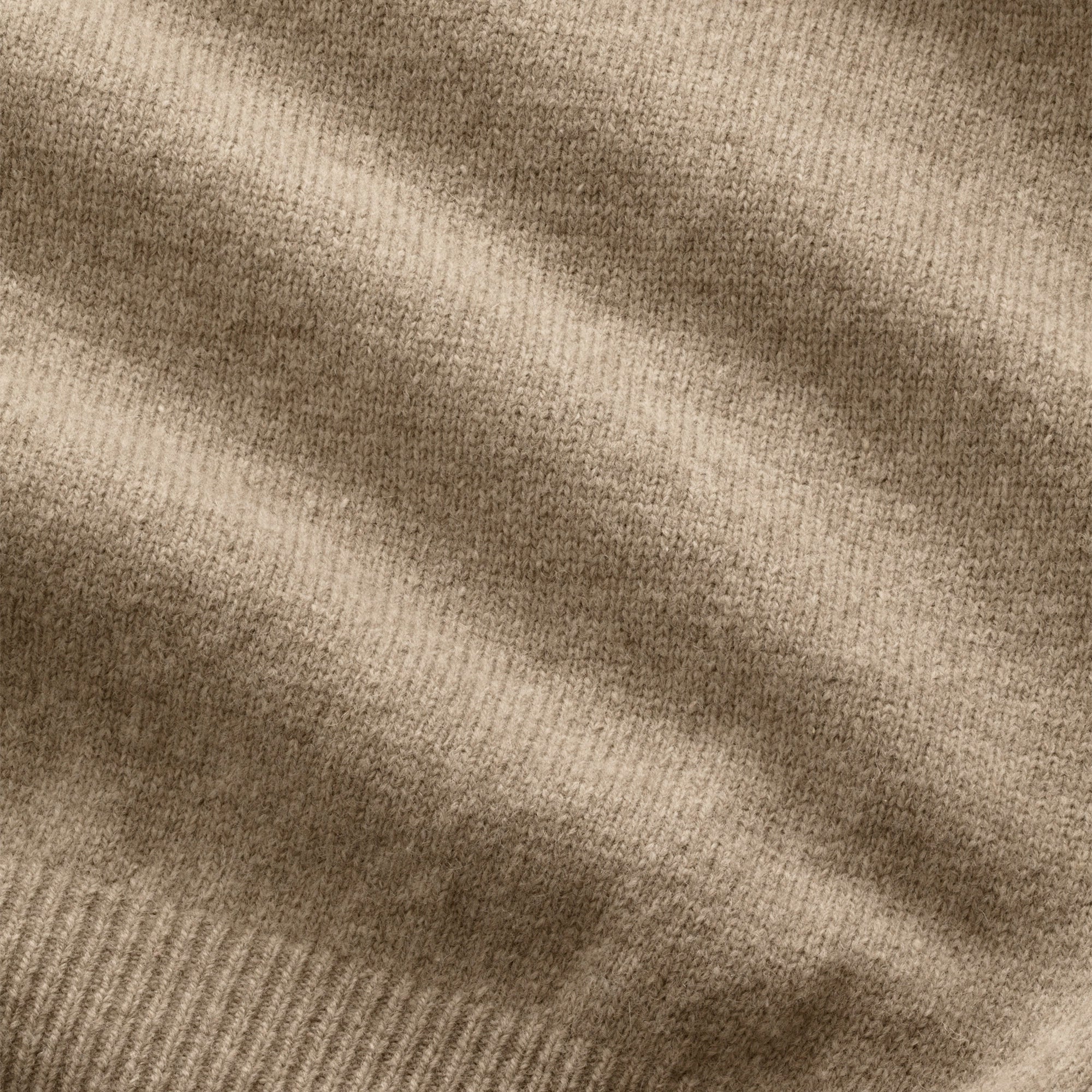 Beige Cardigan Hoodie