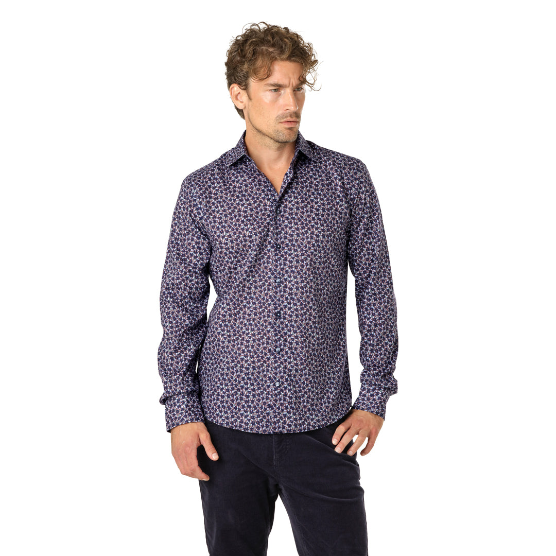 Multiprint Twill-Shirt