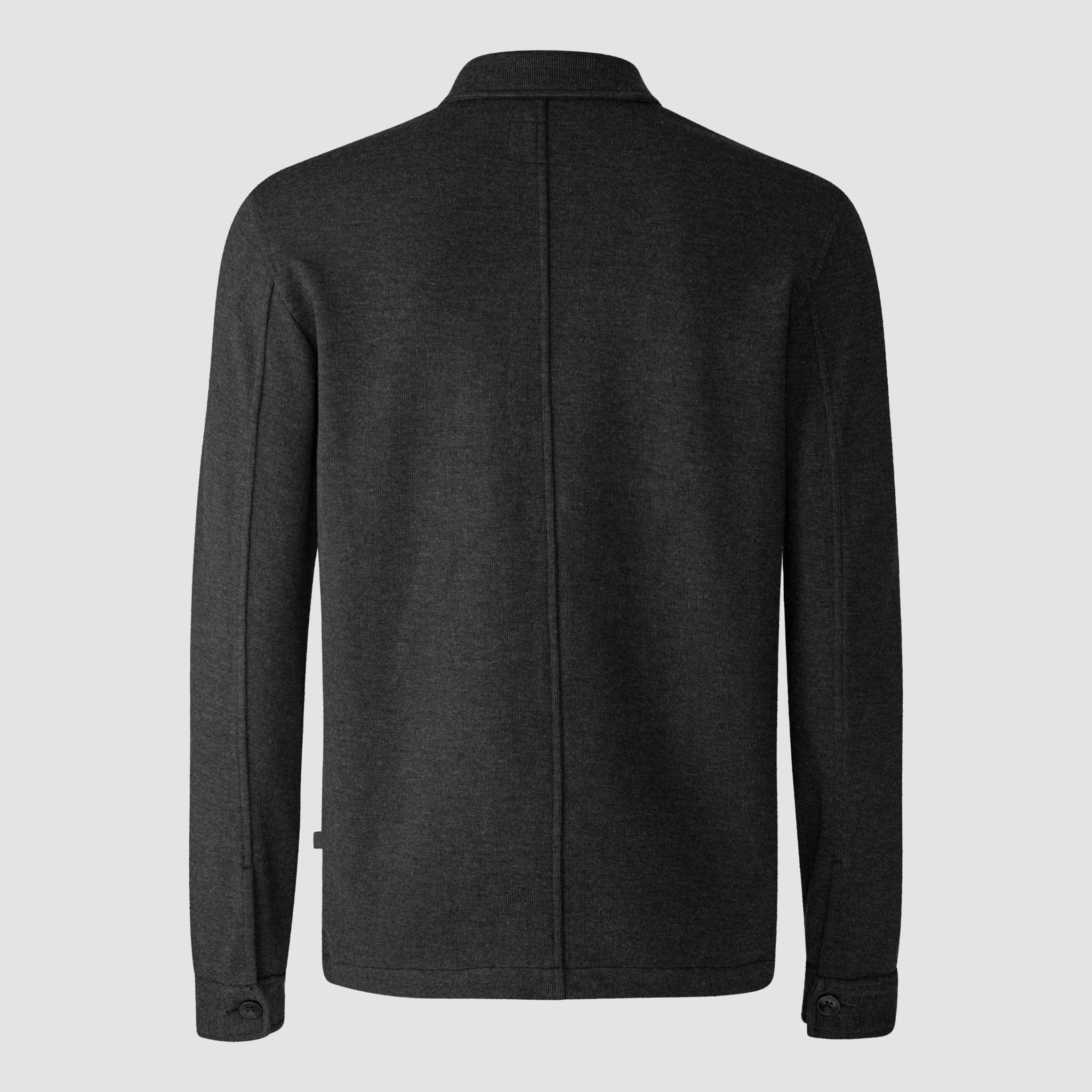 Mörkgrå Dressad Overshirt