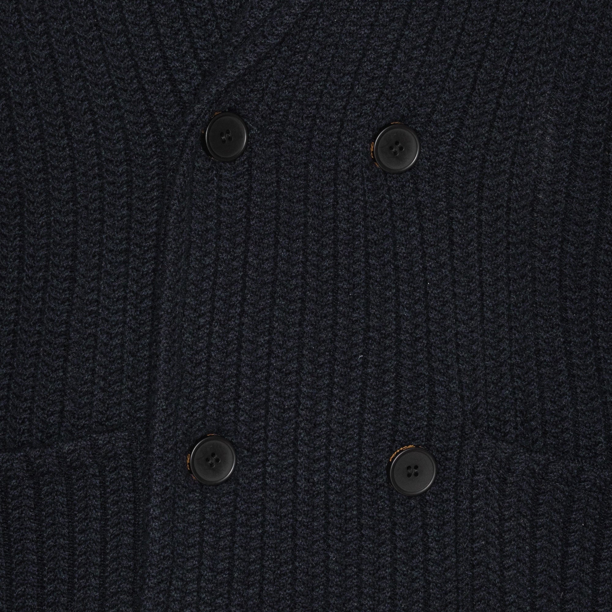 Marinblå Merino Cable Blazer