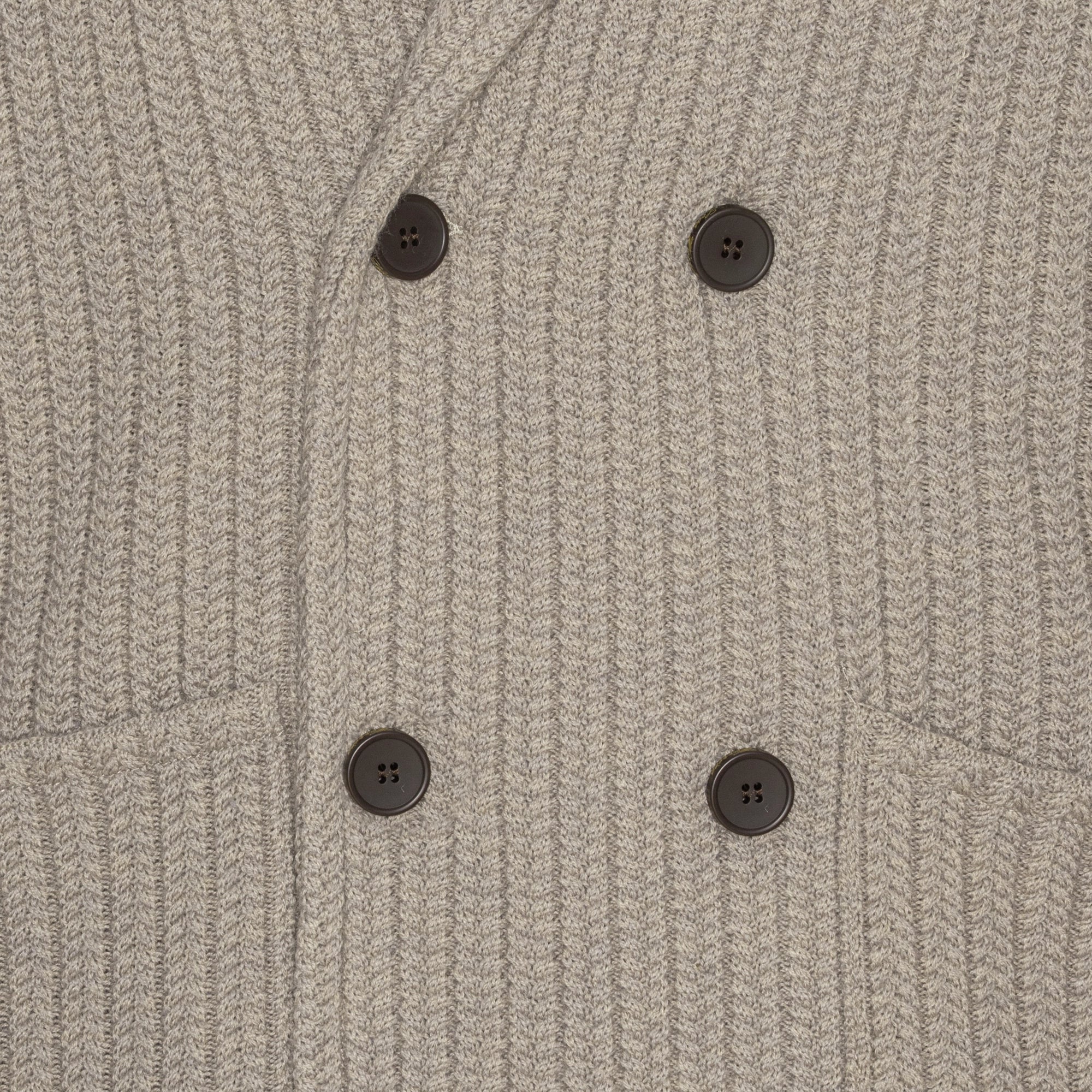 Taupe Merino Cable Blazer