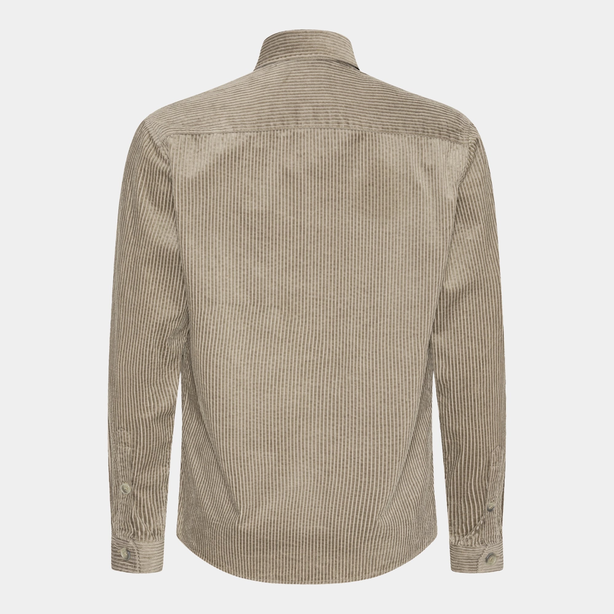 Beige Cord Skjorta