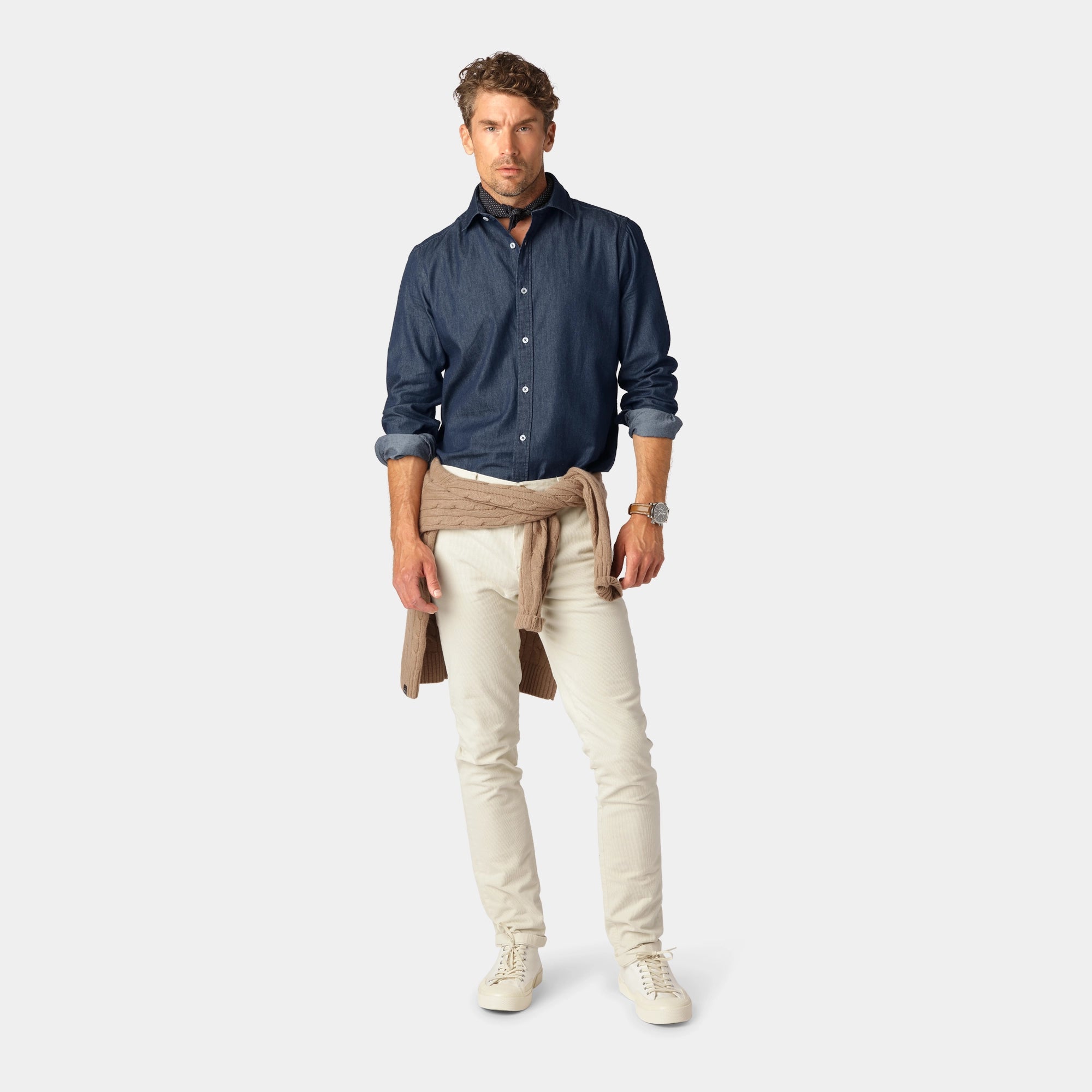 Dressed Denim Skjorta