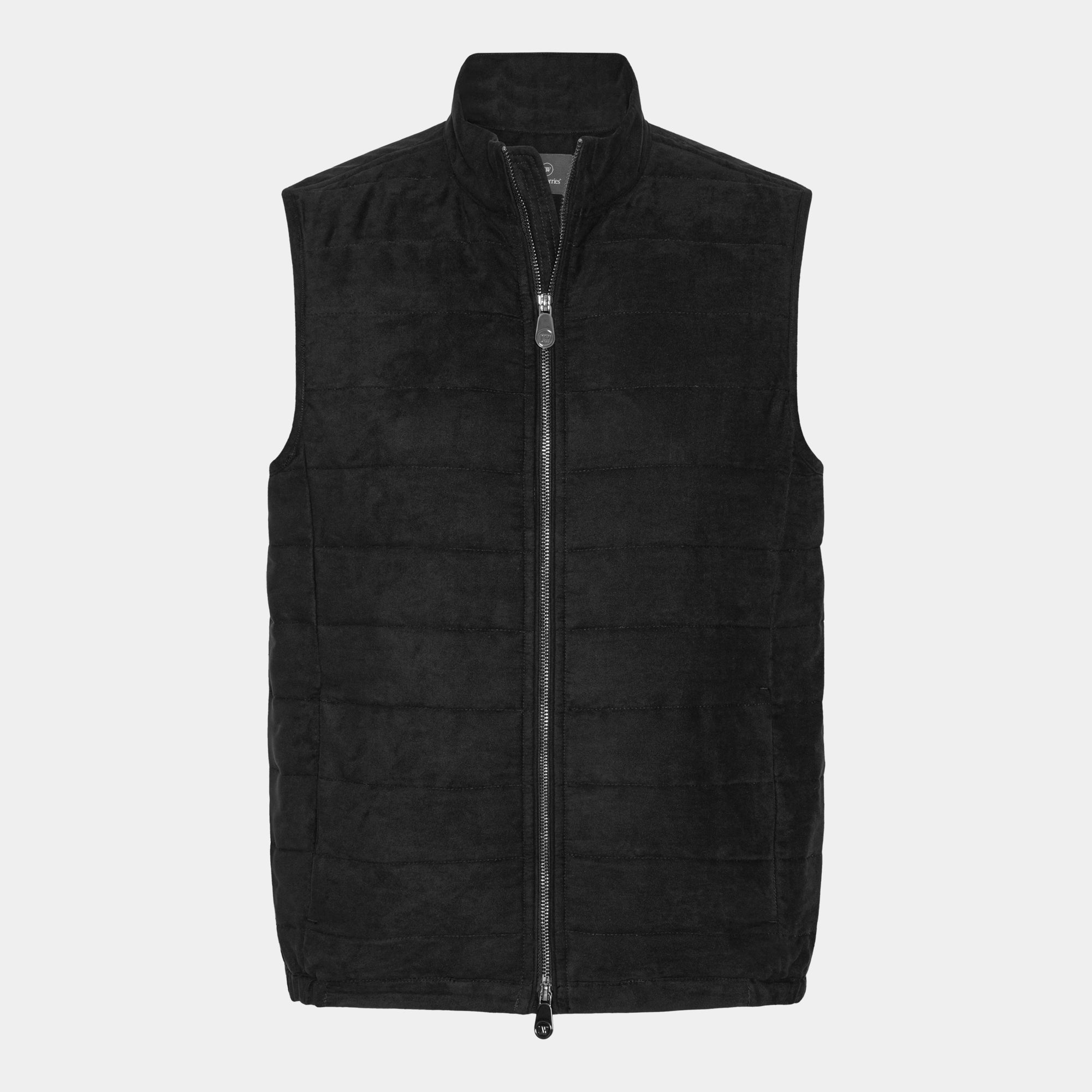 Svart Väst Alcantara