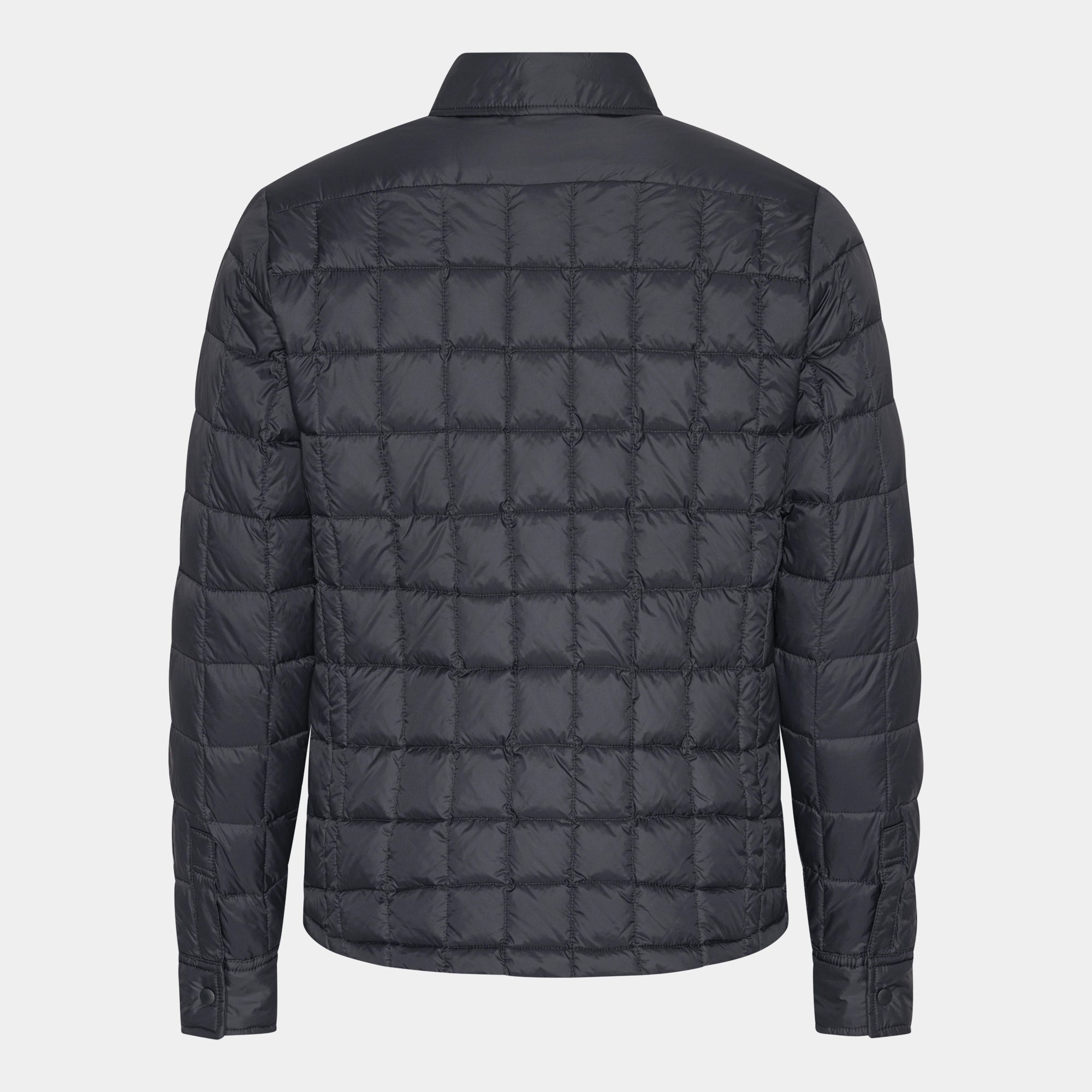 Navy Down Overshirt