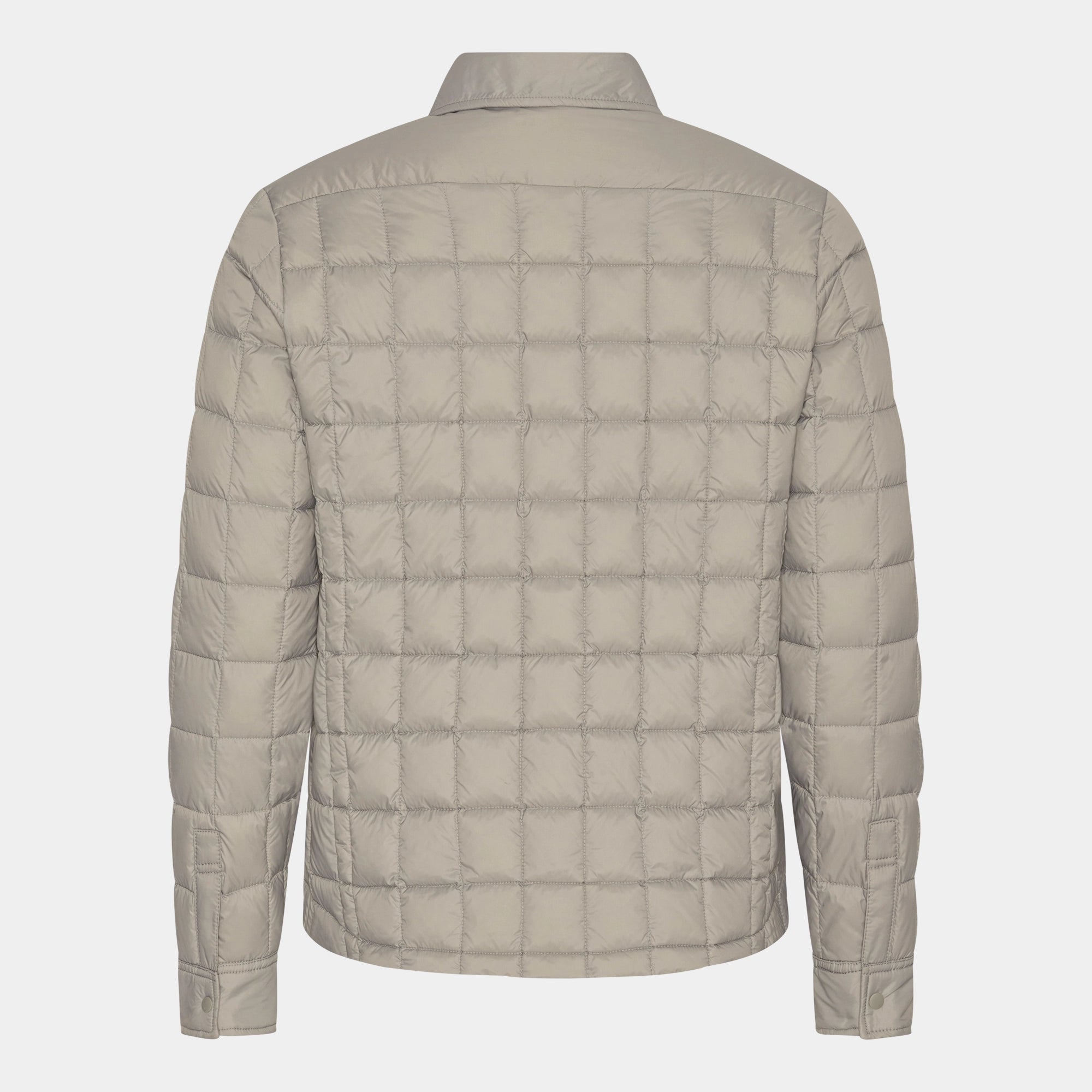 Taupe Down Overshirt