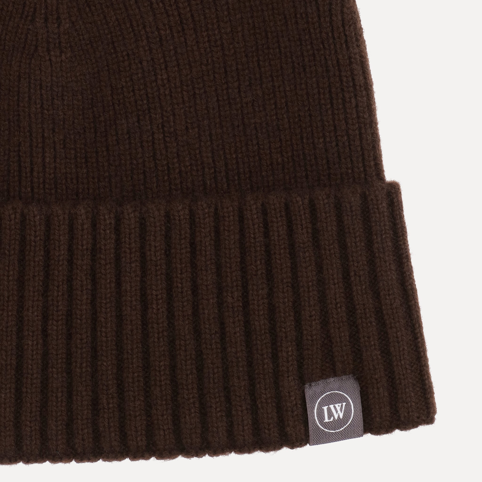 Cashmere Blend Beanie Chocolate