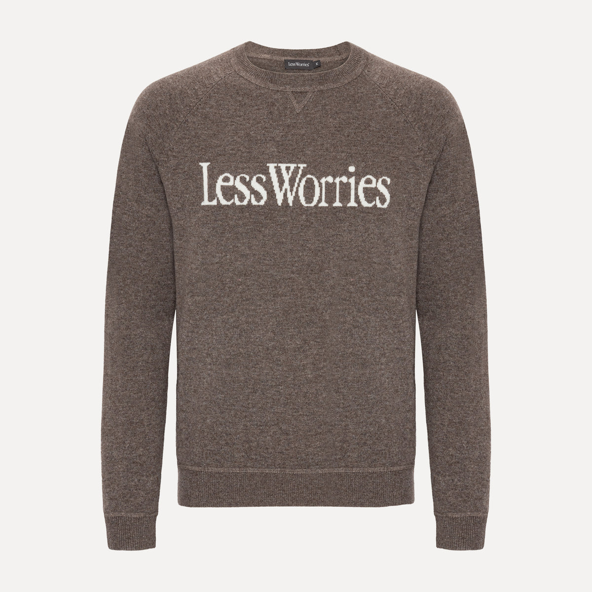Cashmere Blend Logo Sweater