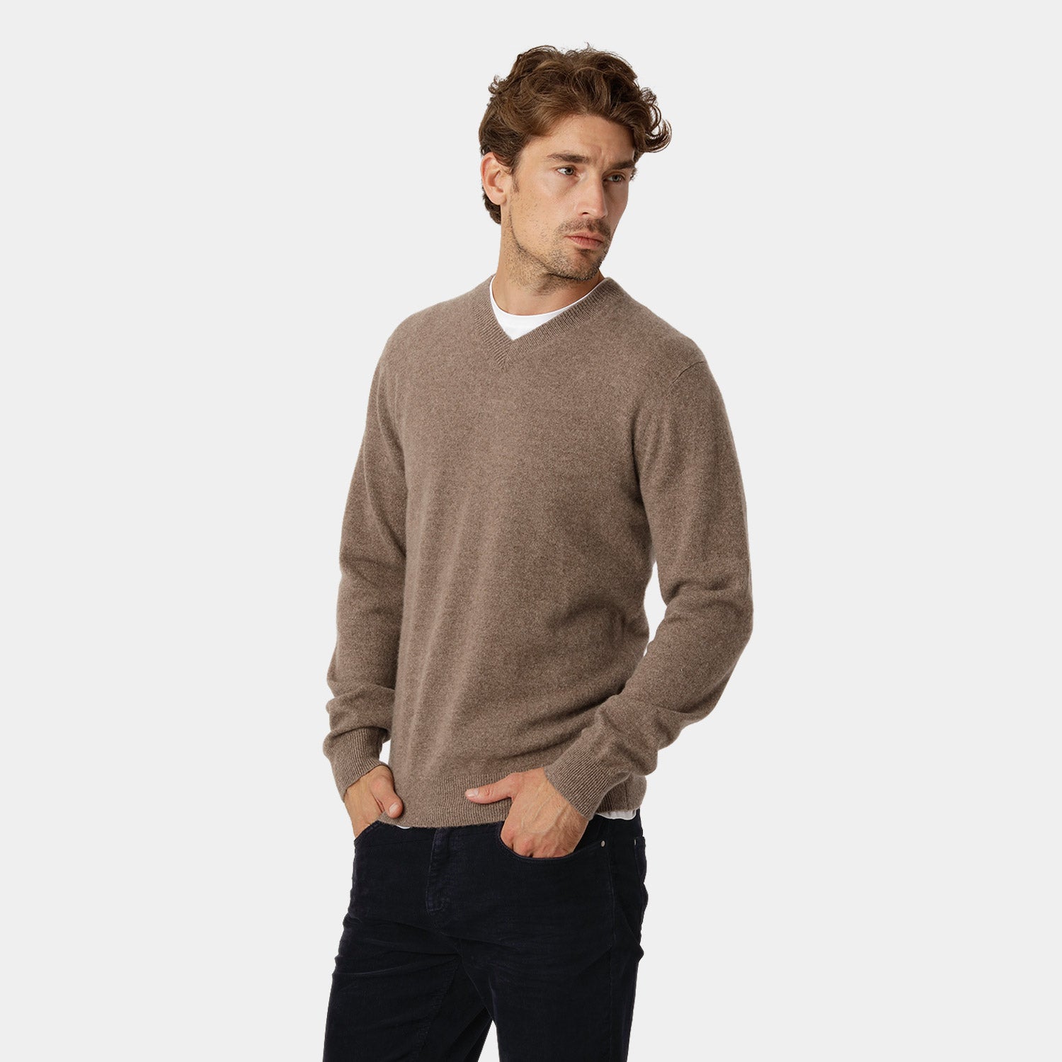 Moule V-neck Cashmere
