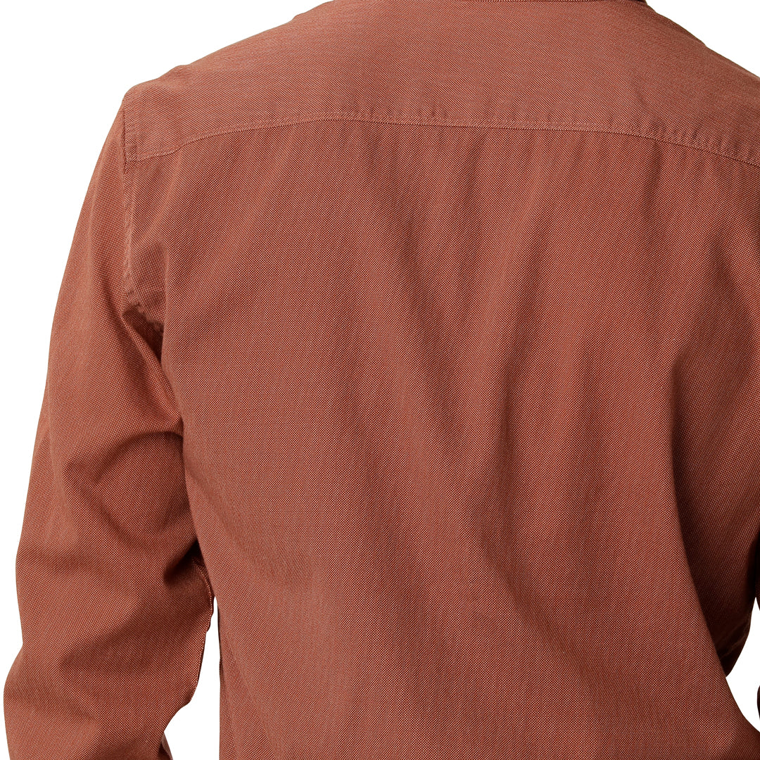 Orange Two Tone Oxford Shirt