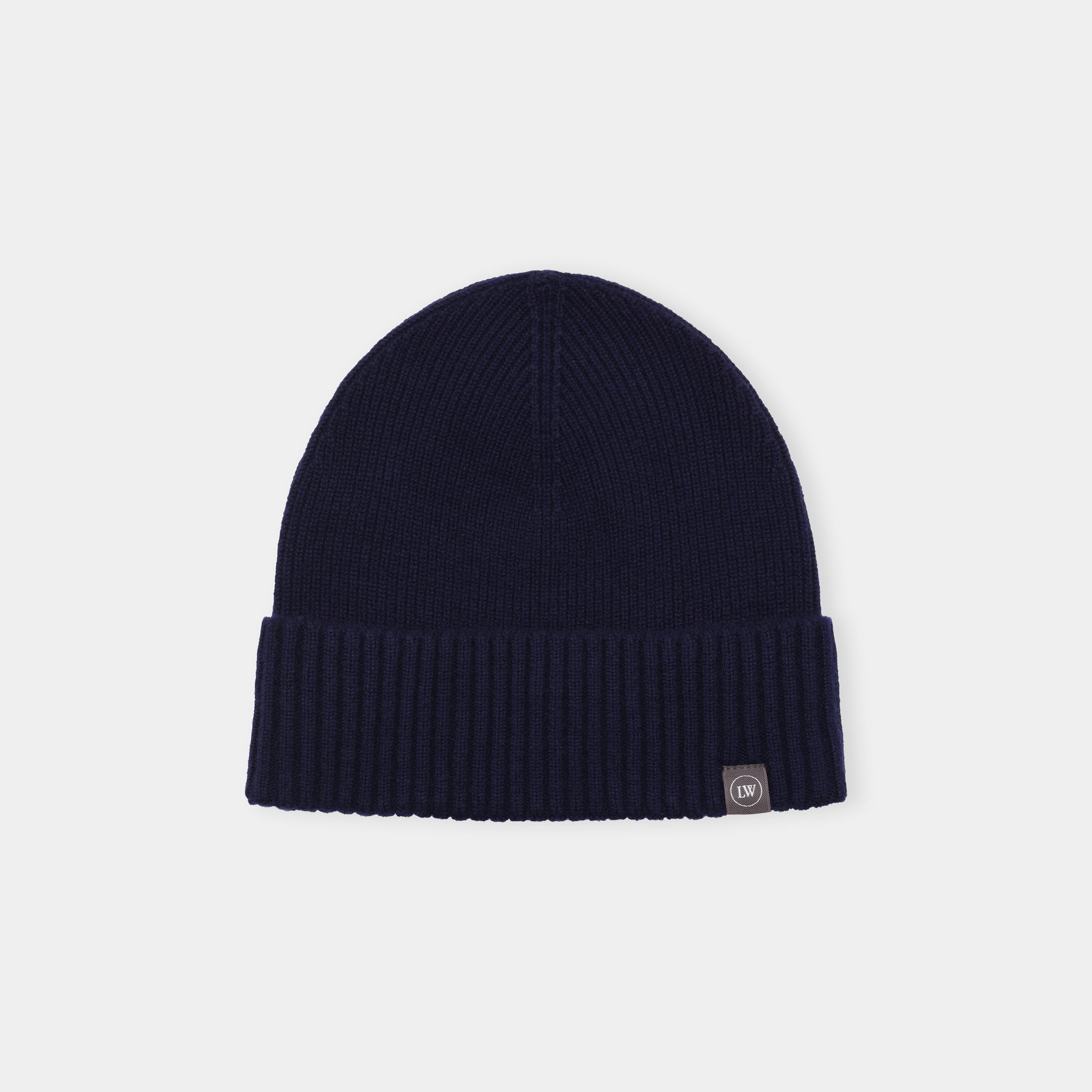 Herrmössa Wool Cashmere Beanie - Svart