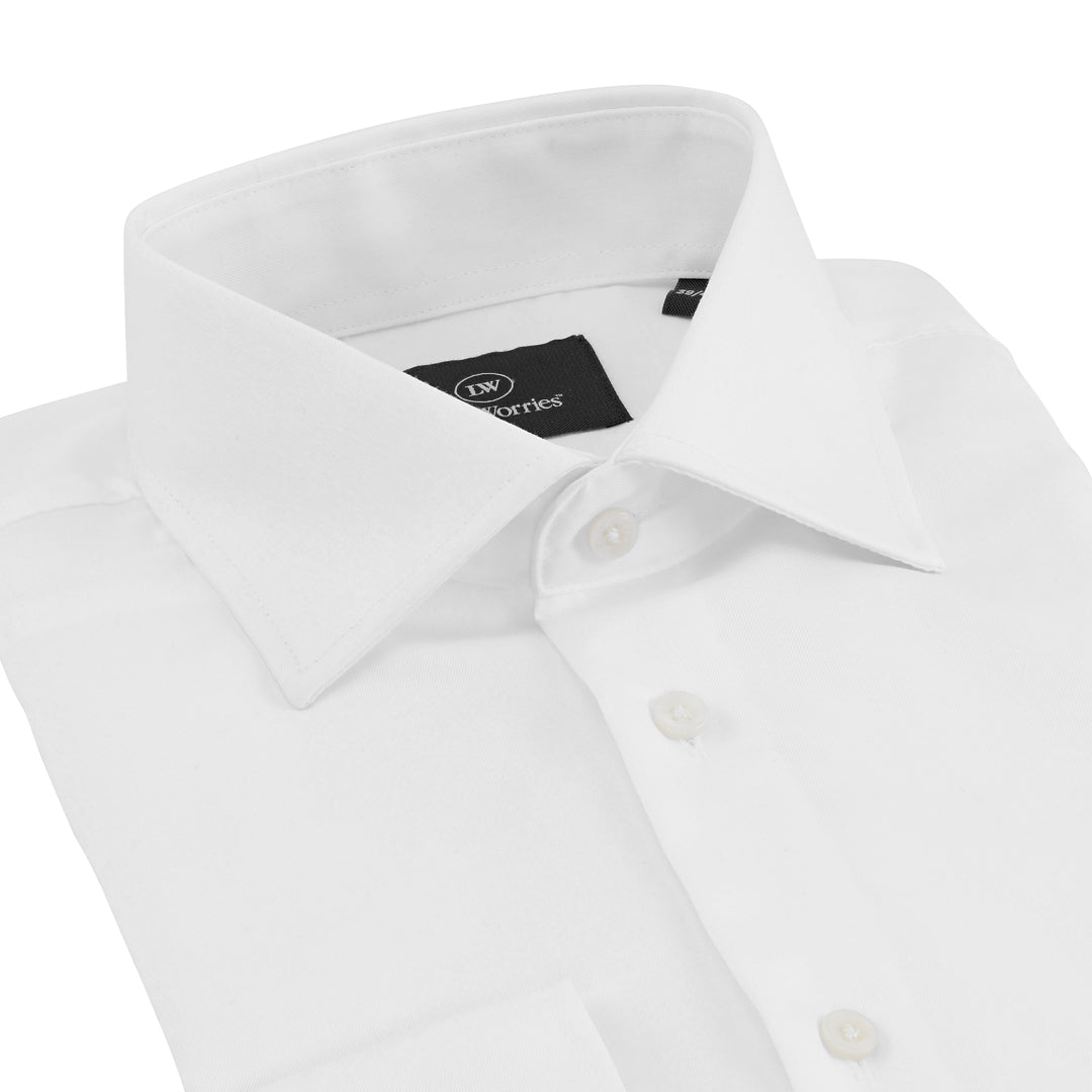 White Premium Twill Shirt