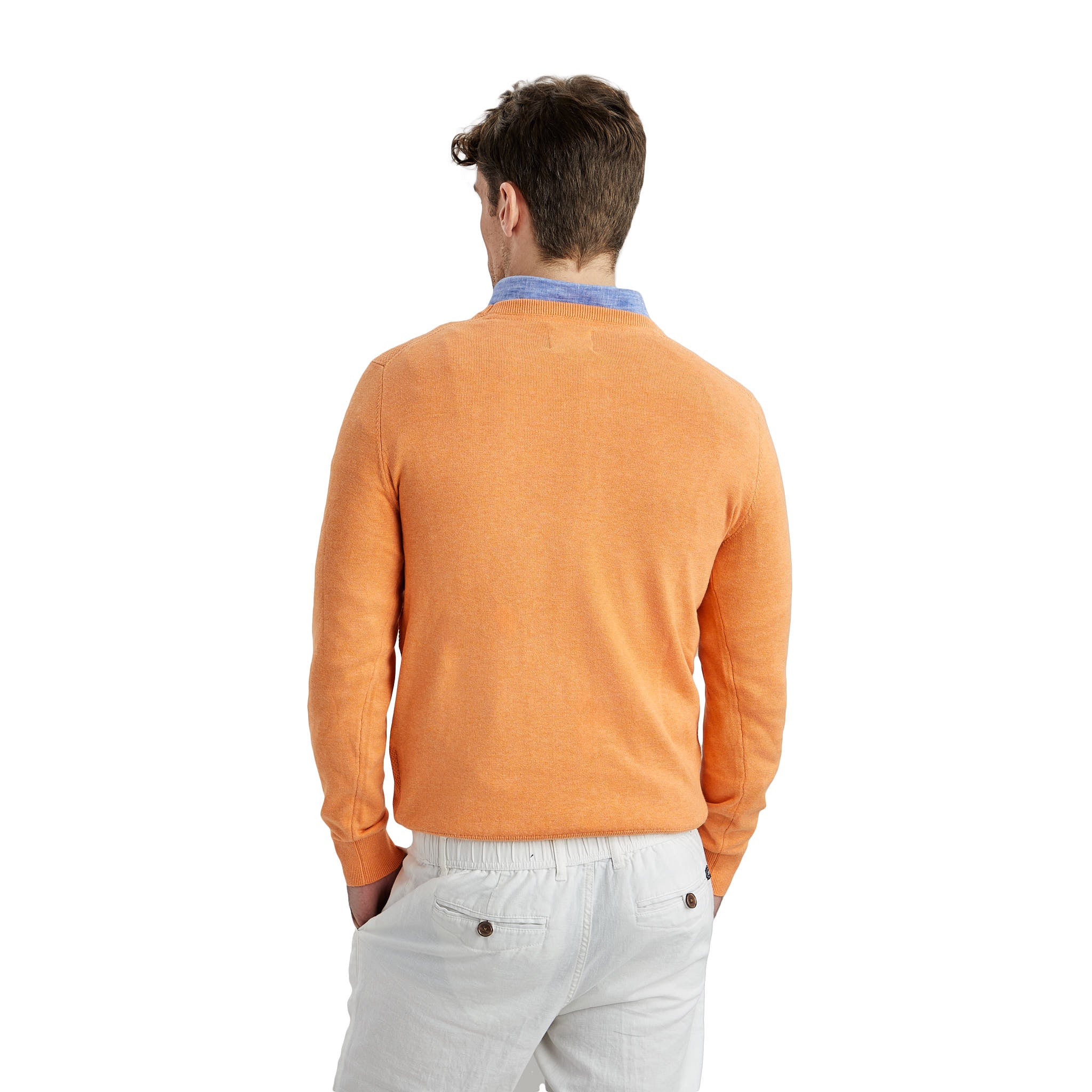 Apricot Round-neck Sweater
