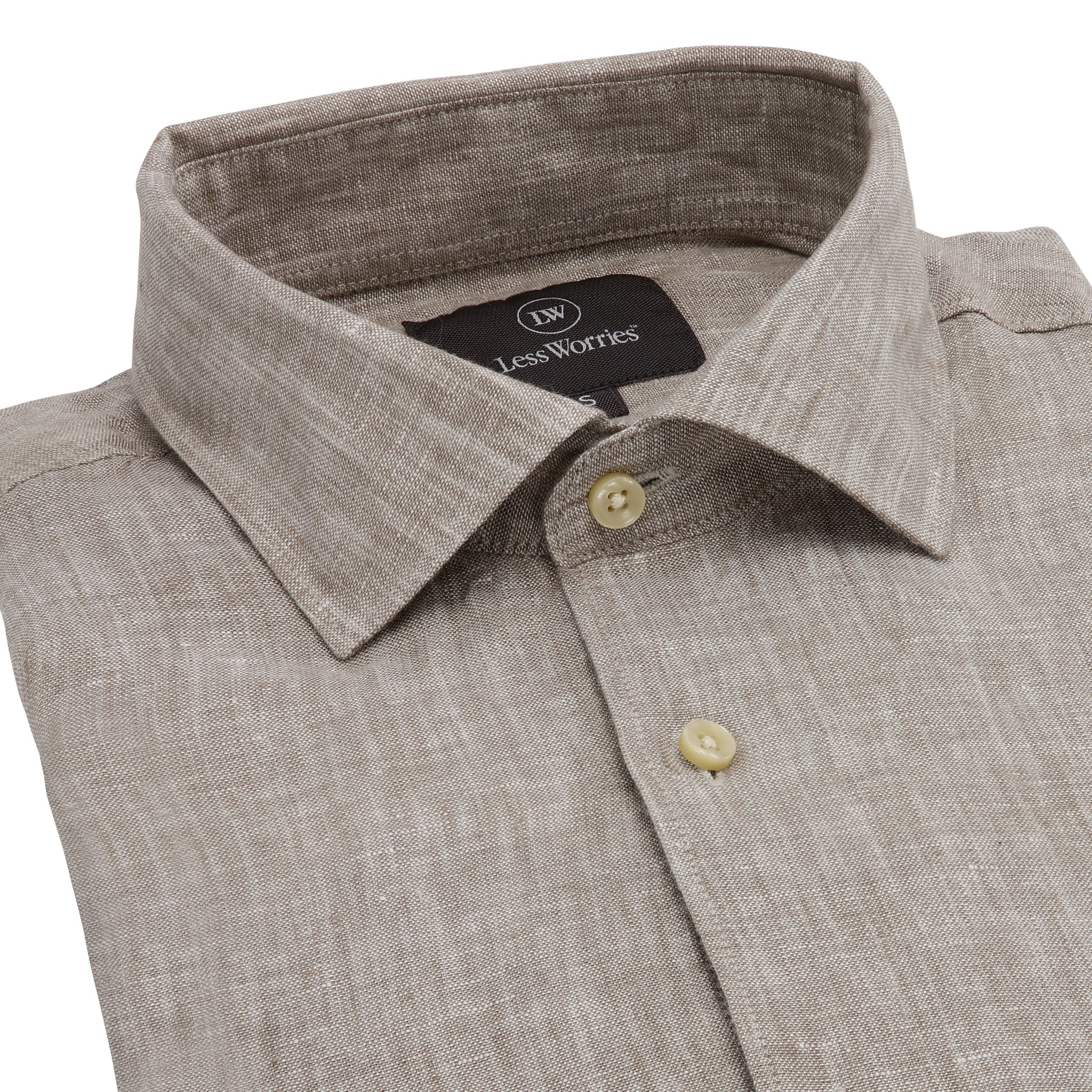 Find your beige linen shirt for the summer.