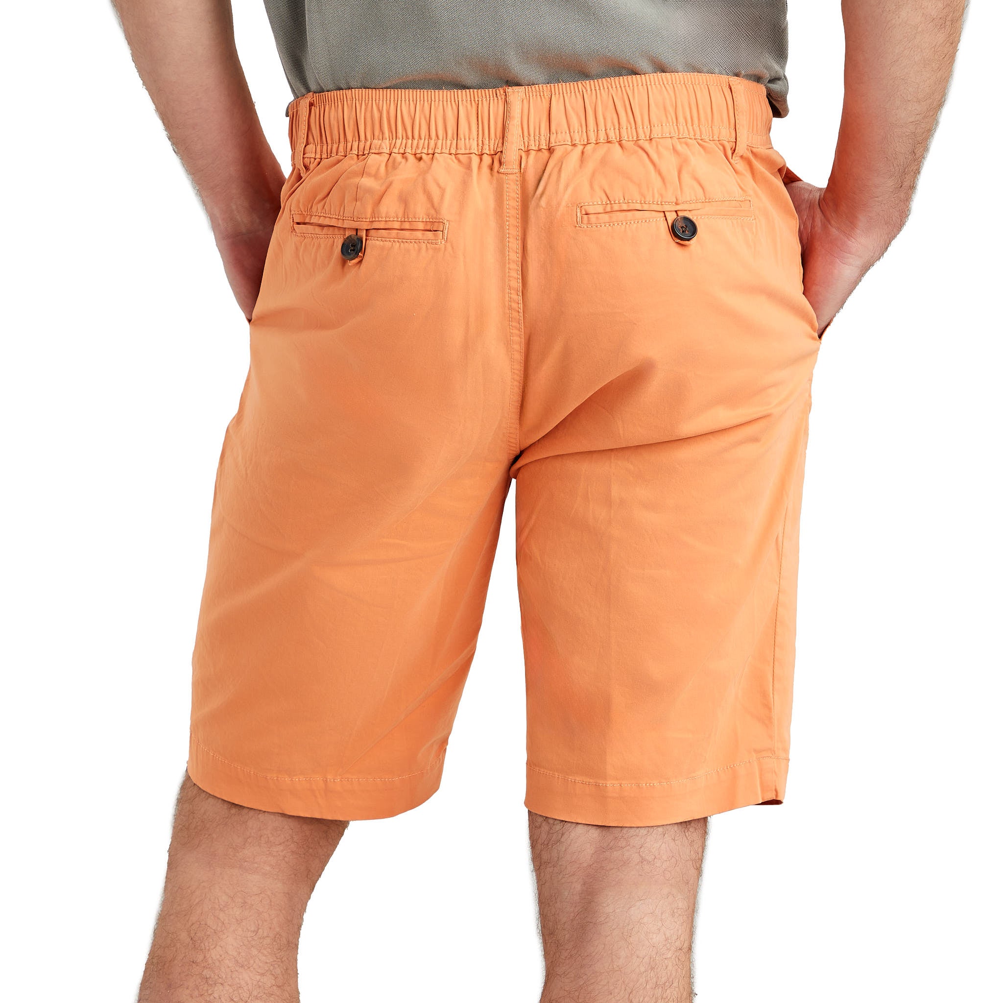 Apricot Twill Shorts