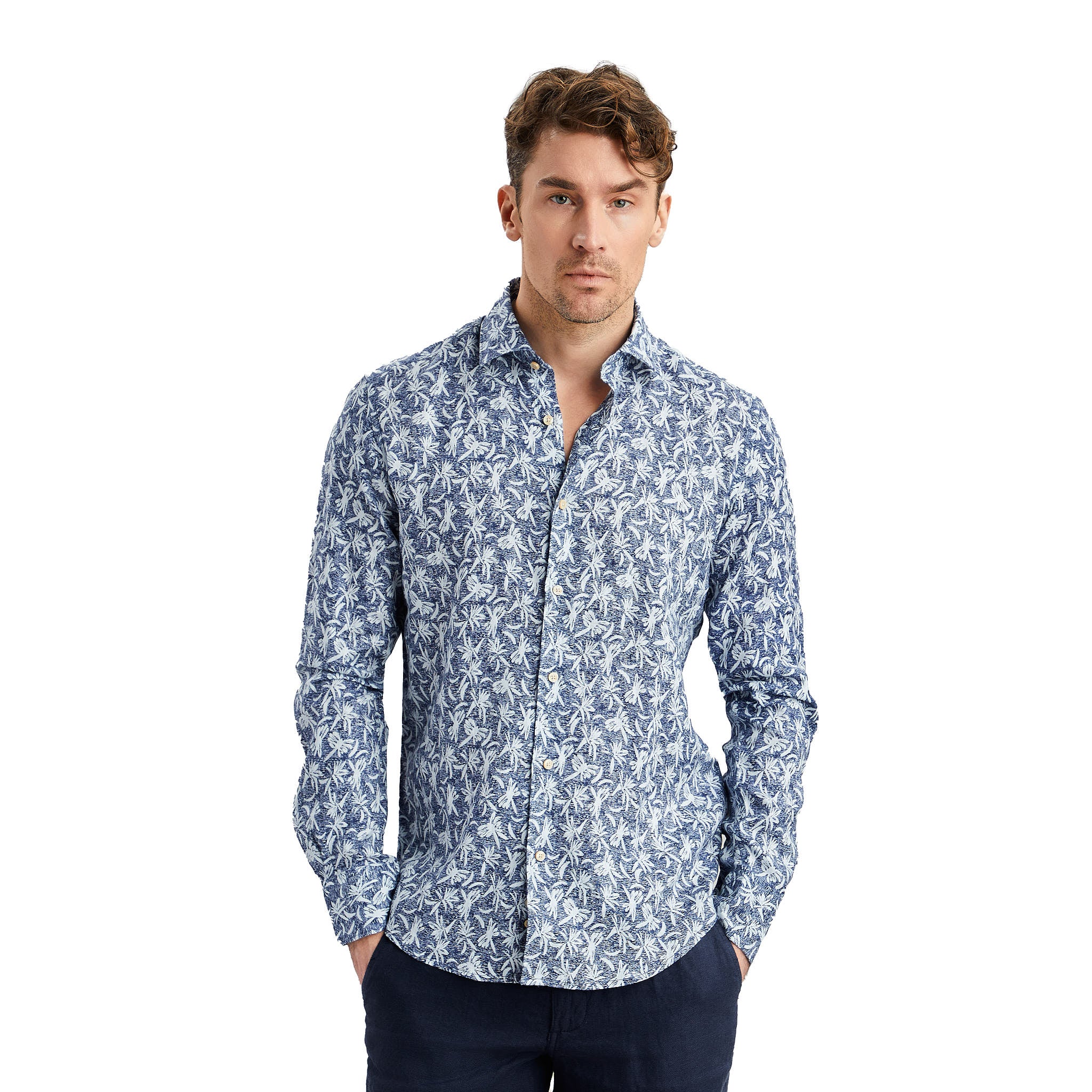 Floral Premium Linen Shirt