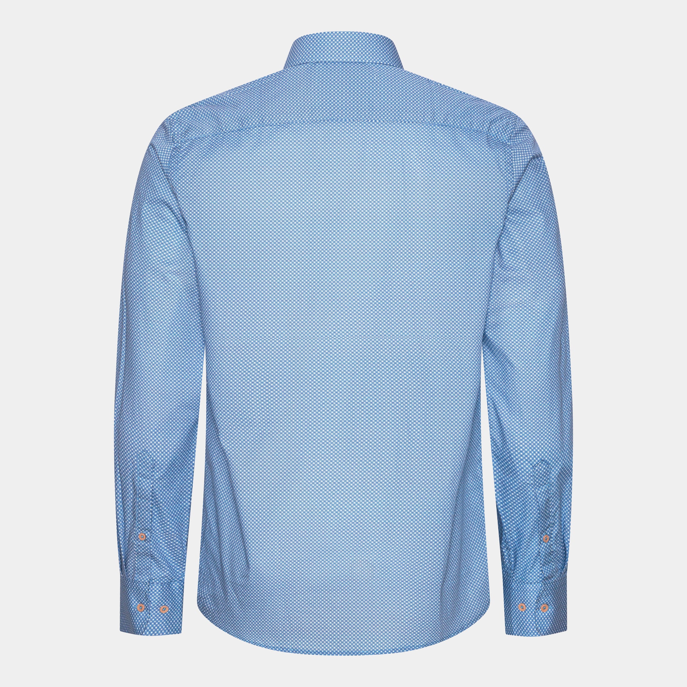 Men’s Dress Shirt Blue - Graphic Print