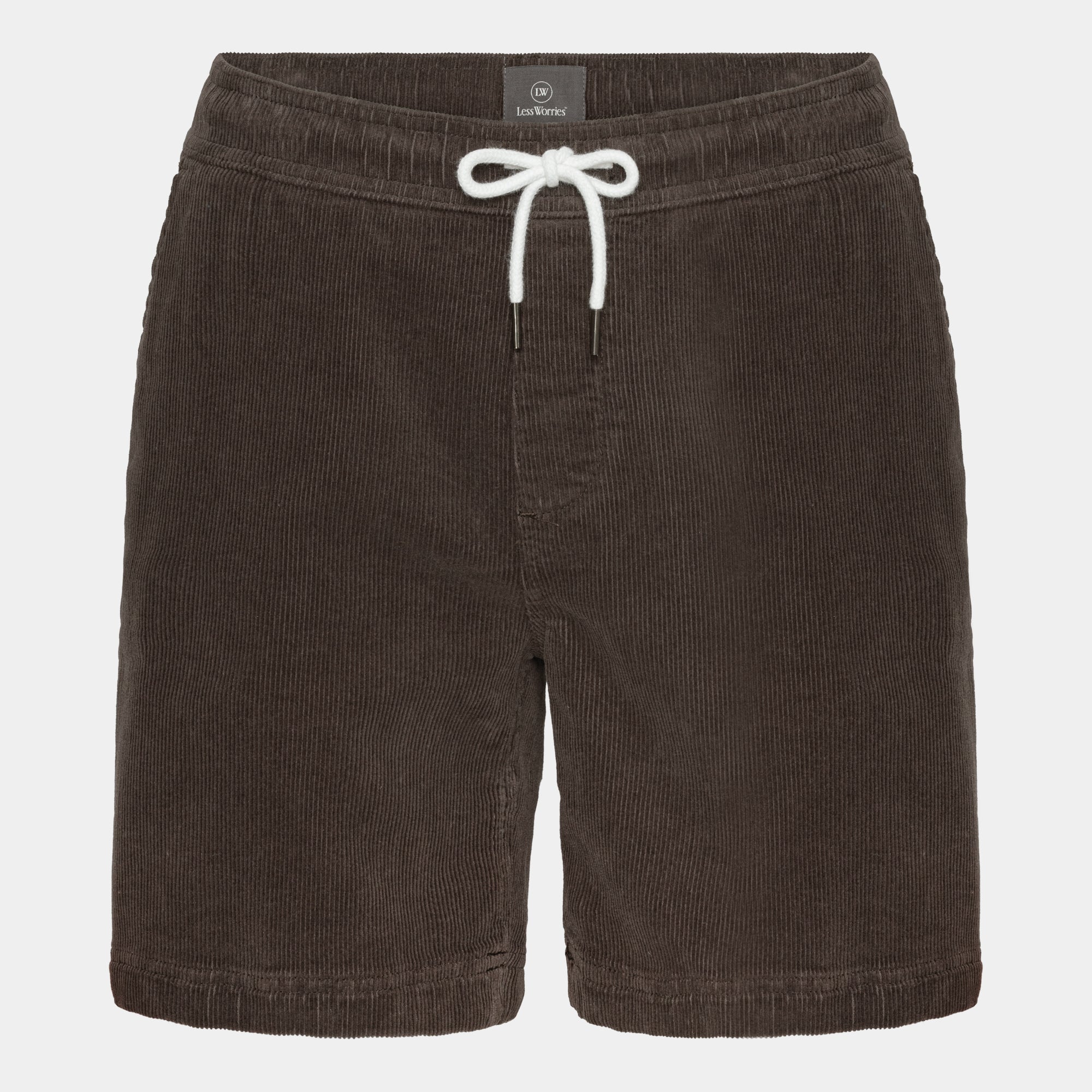 Brown Corduroy Shorts