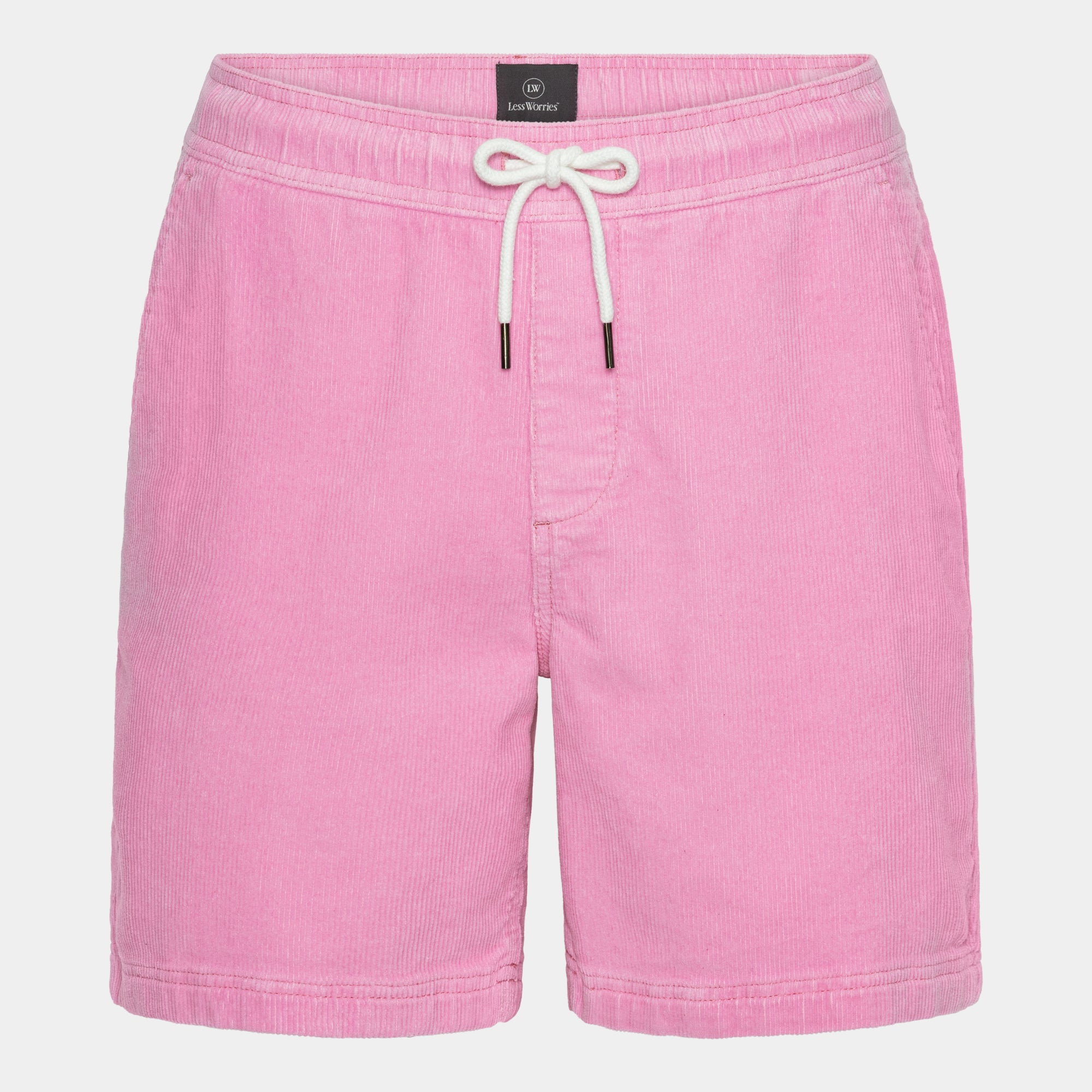Pink Corduroy Shorts