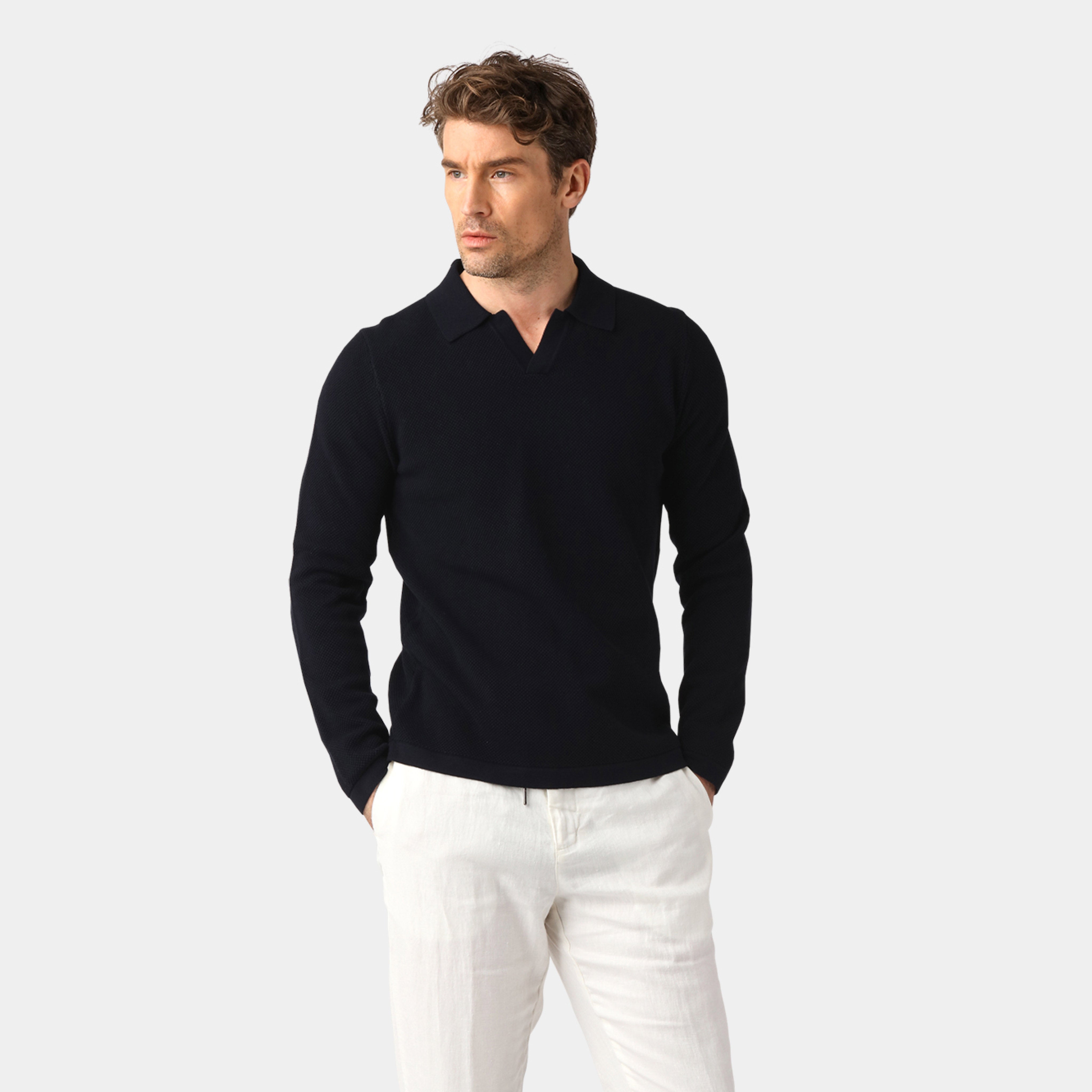 Navy Resort Sweater