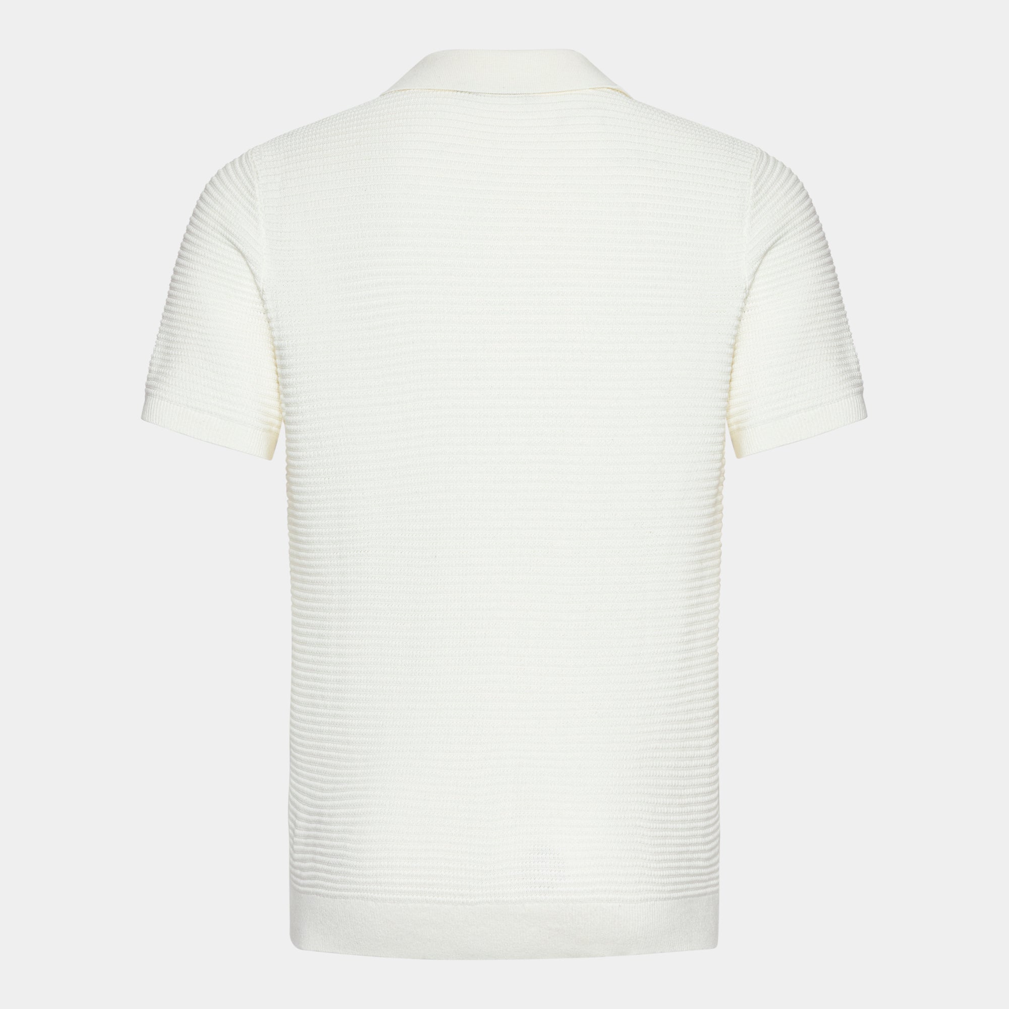 Off-white Knitted Resort Polo