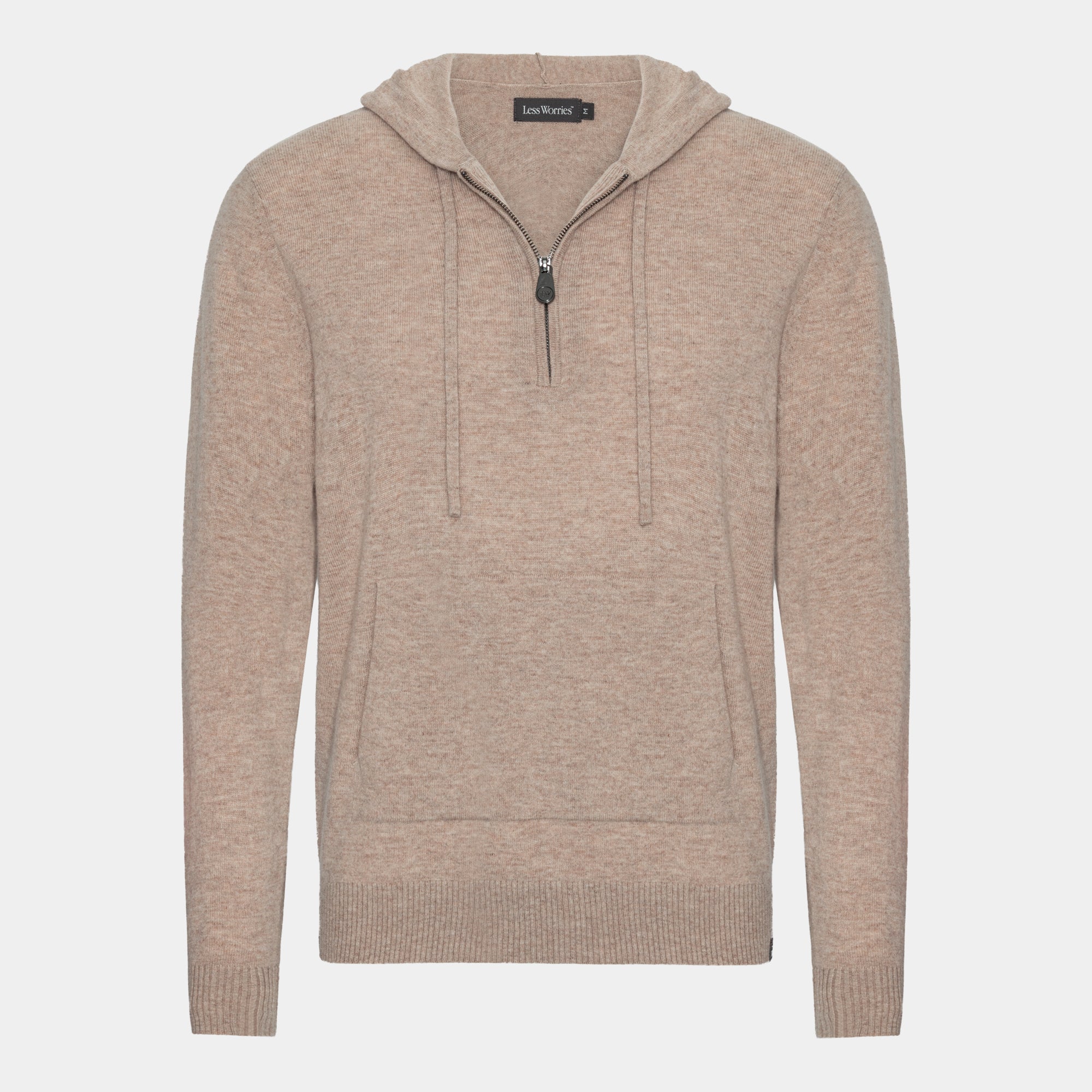 Sand Cashmere blend Hoodie