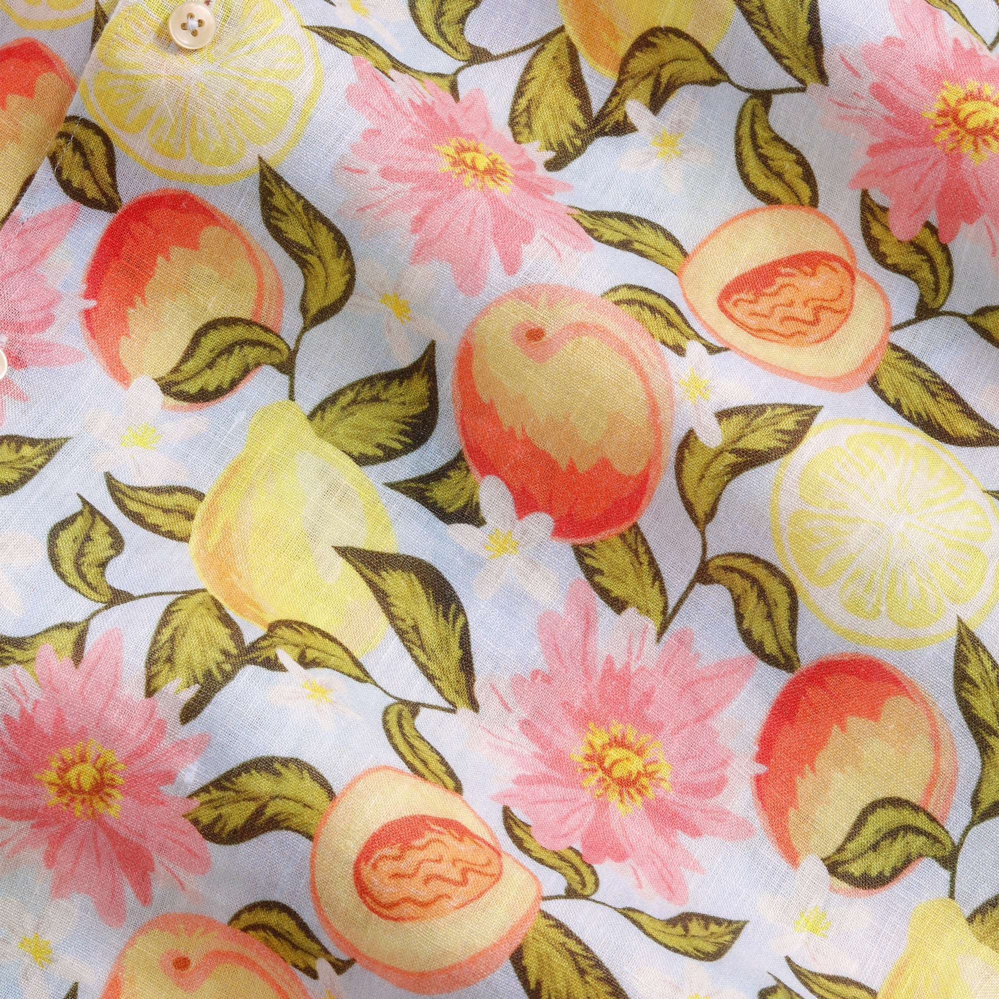 All Over Print Linen Shirt – 100% Linen