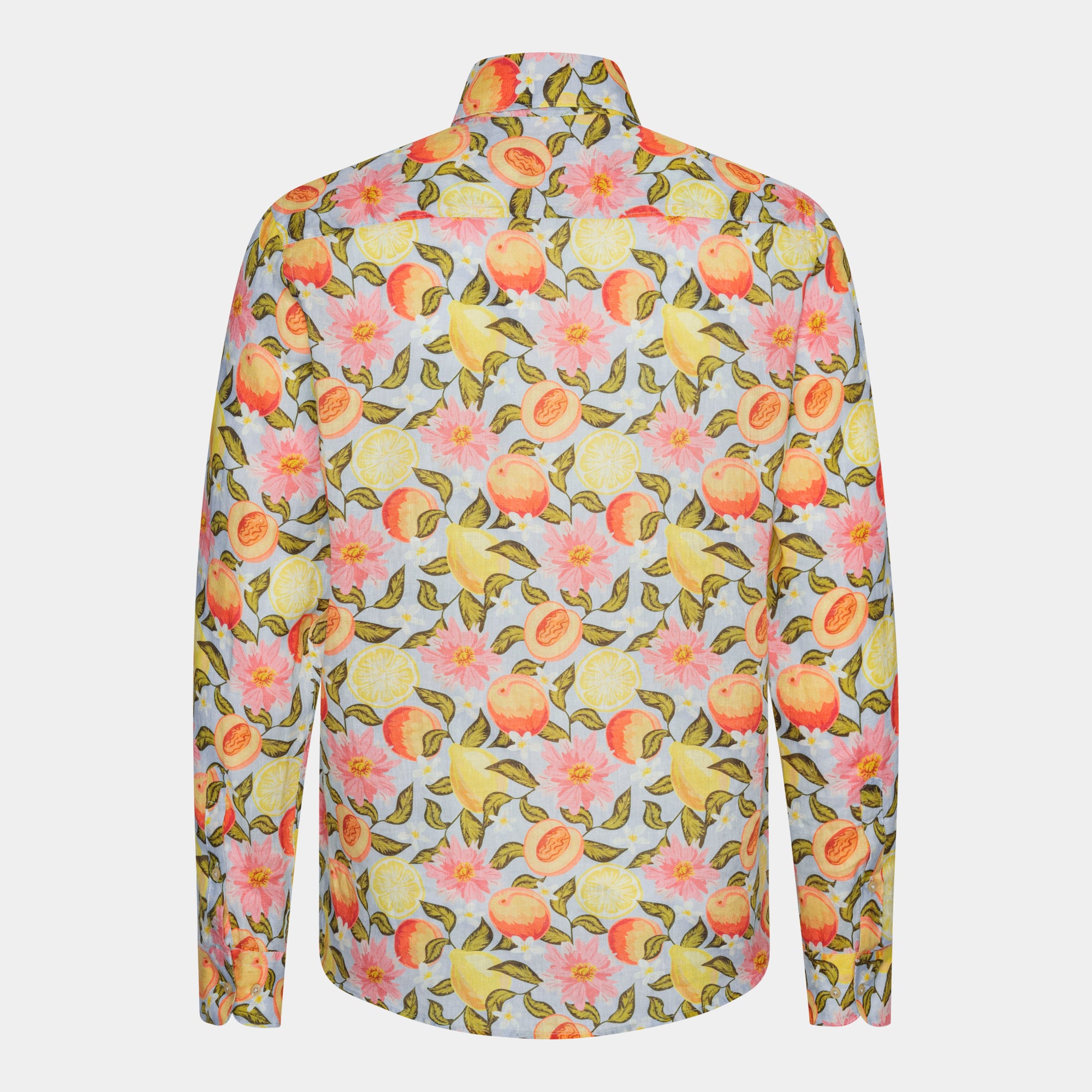 All Over Print Linen Shirt – 100% Linen
