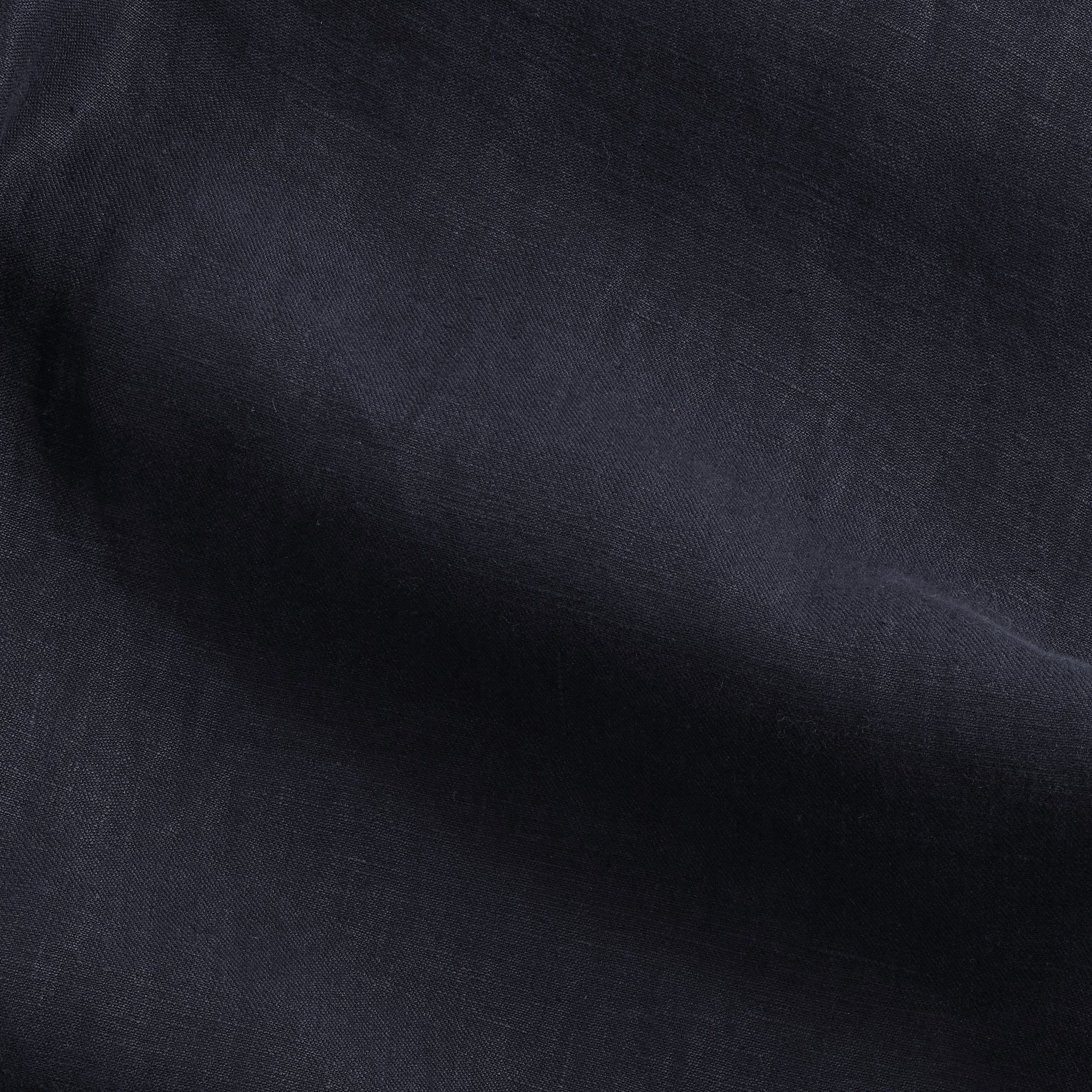 Navy Linen Trousers - 100% Linen