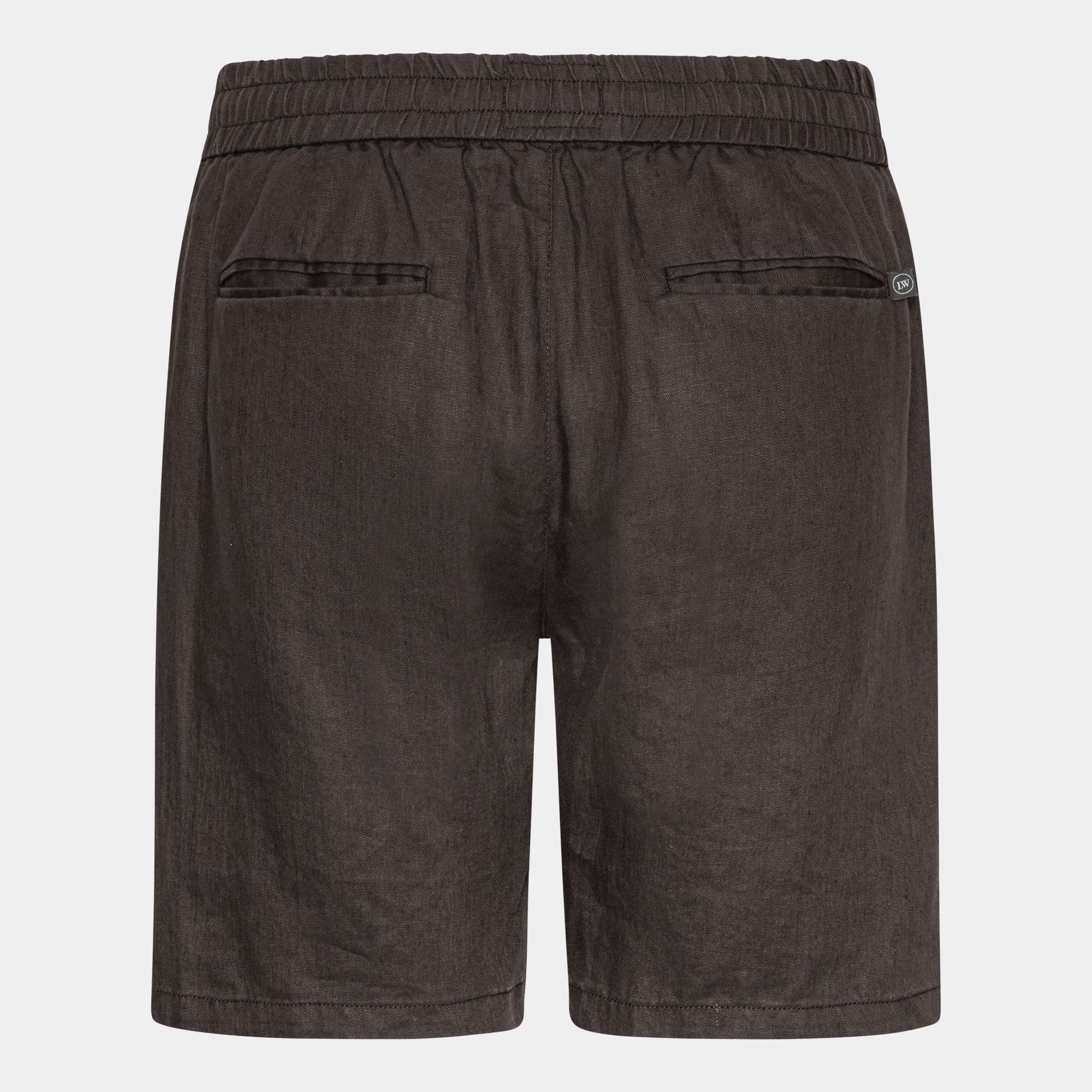 Brown Linen Shorts - 100% Linen